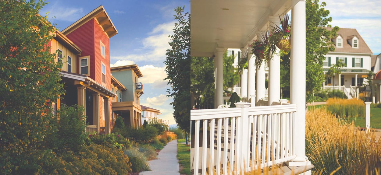 Homes collage