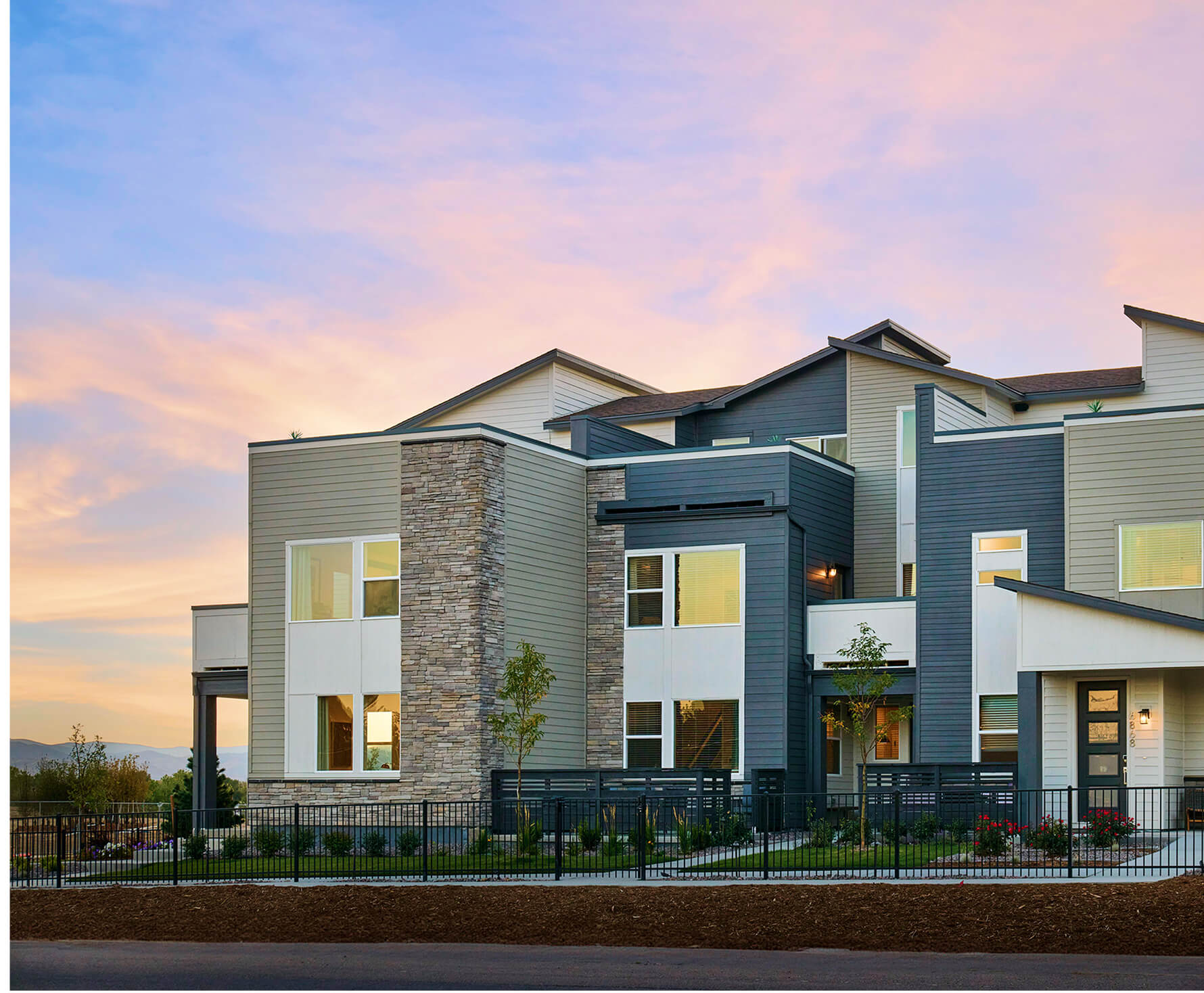Townhome Building Exterior