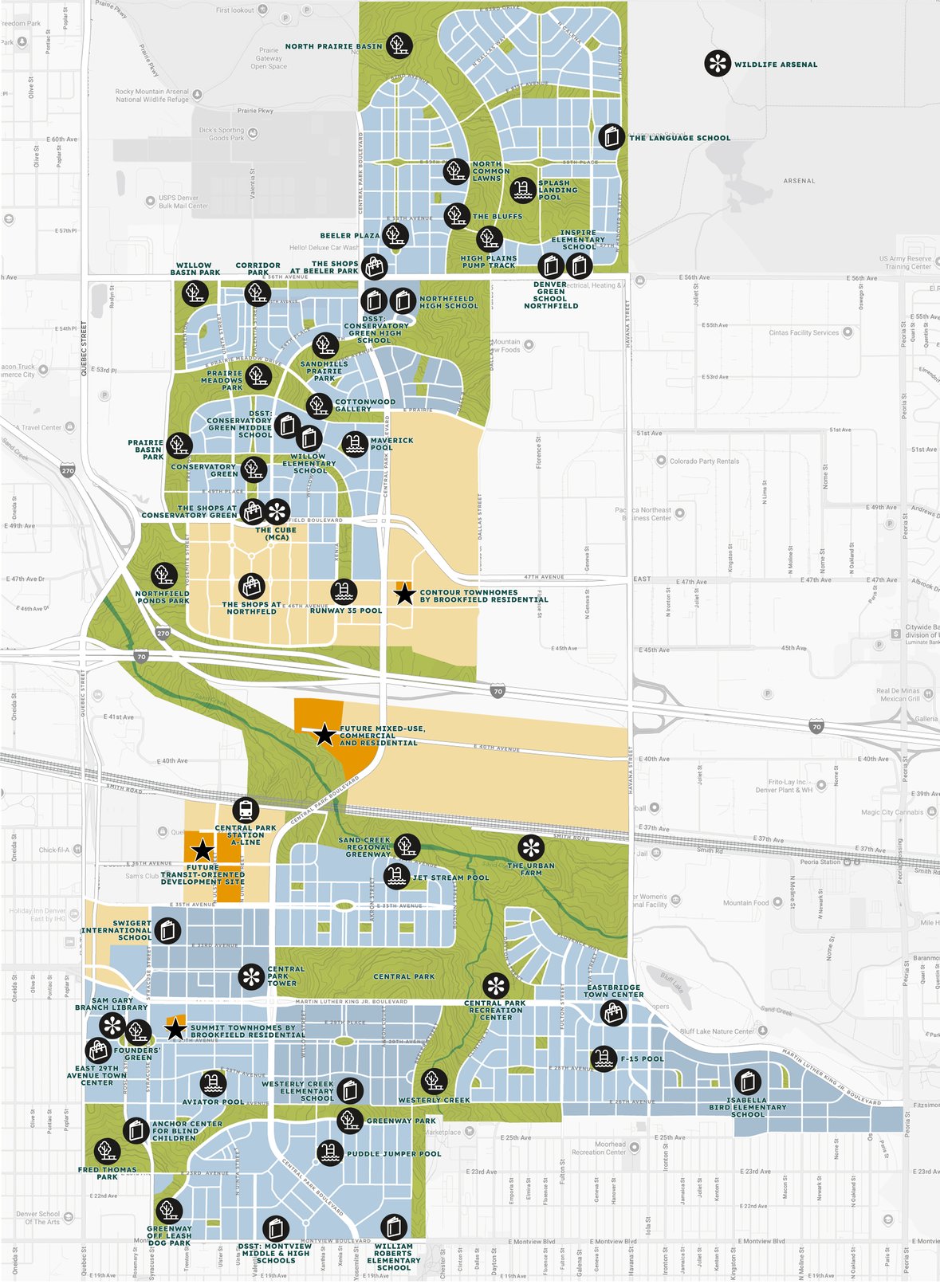 Central Park map