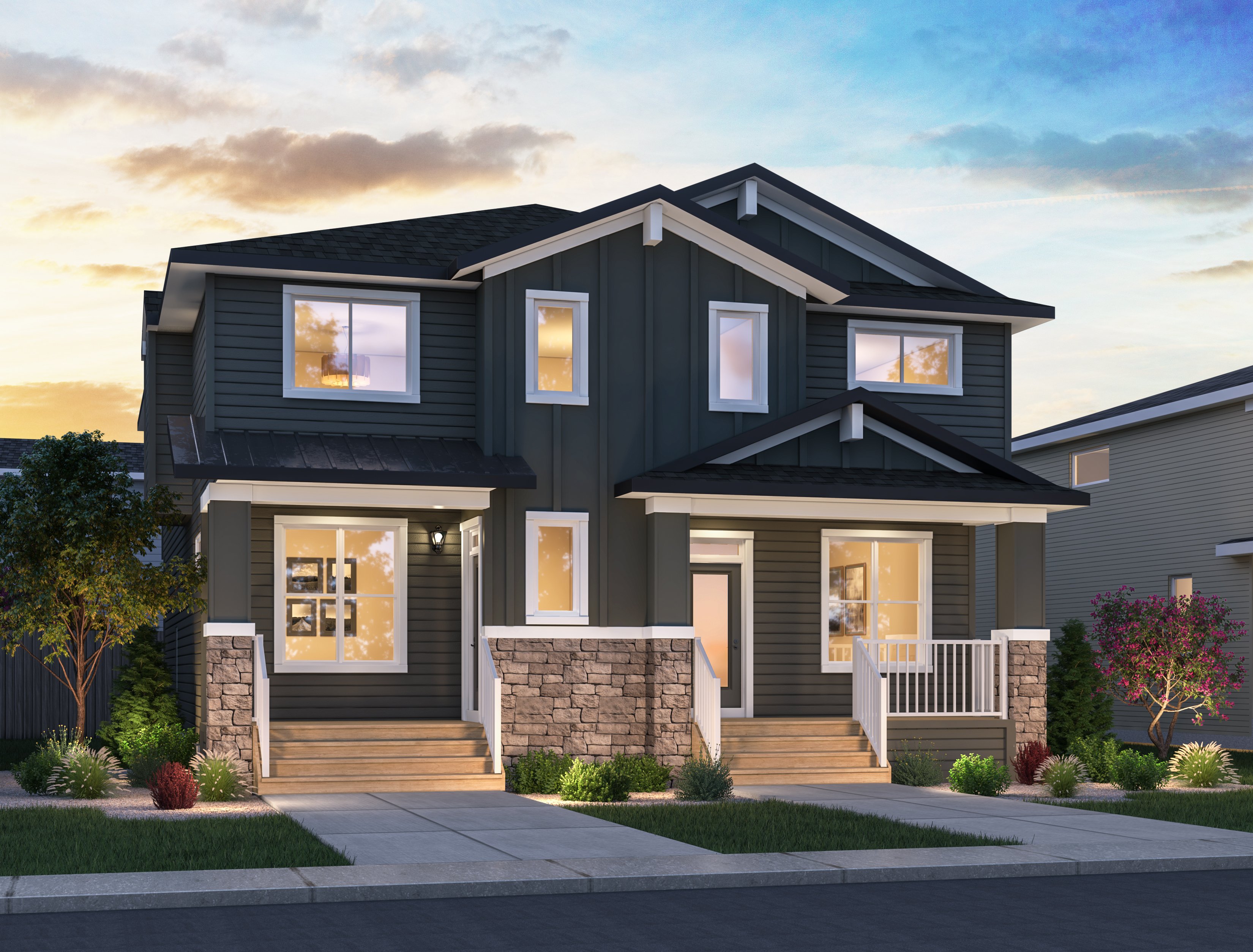 Oak Modern Craftsman