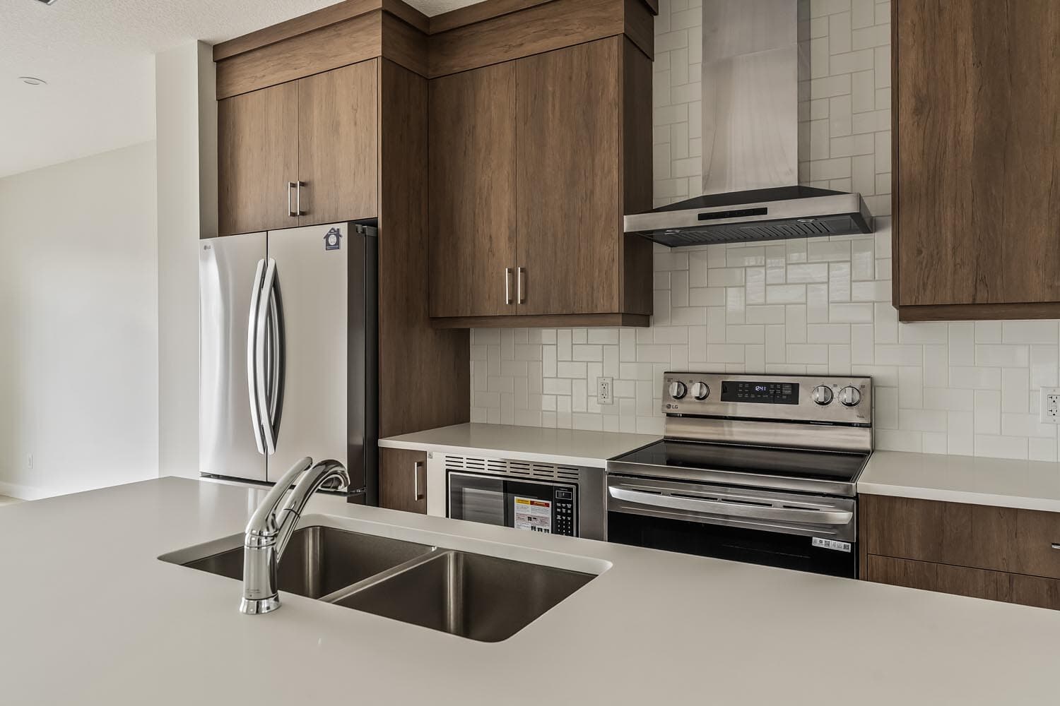 A photo of the quick possession home at 1006 Chinook Winds Meadow SW in Chinook Gate by Brookfield Residential