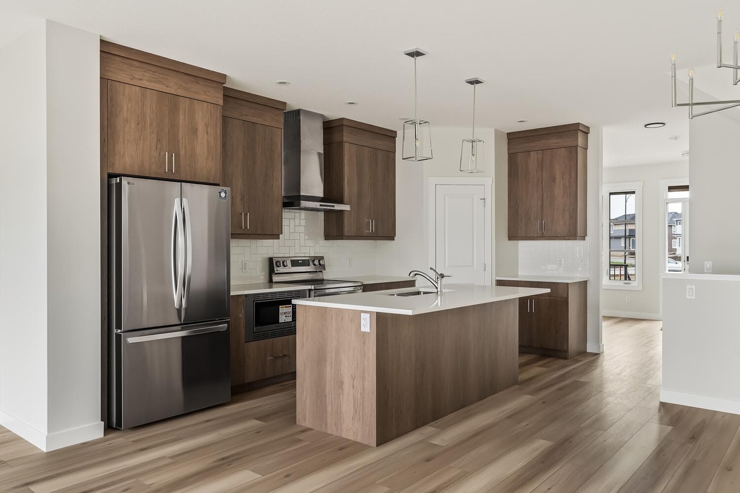 A photo of the quick possession home at 1006 Chinook Winds Meadow SW in Chinook Gate by Brookfield Residential