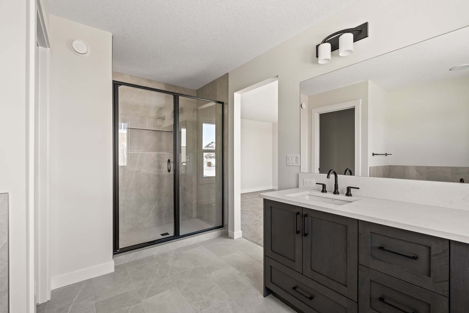 A photo of a quick possession home by Brookfield Residential, located at 167 Lucas Gardens NW in Livingston, Calgary, Alberta.