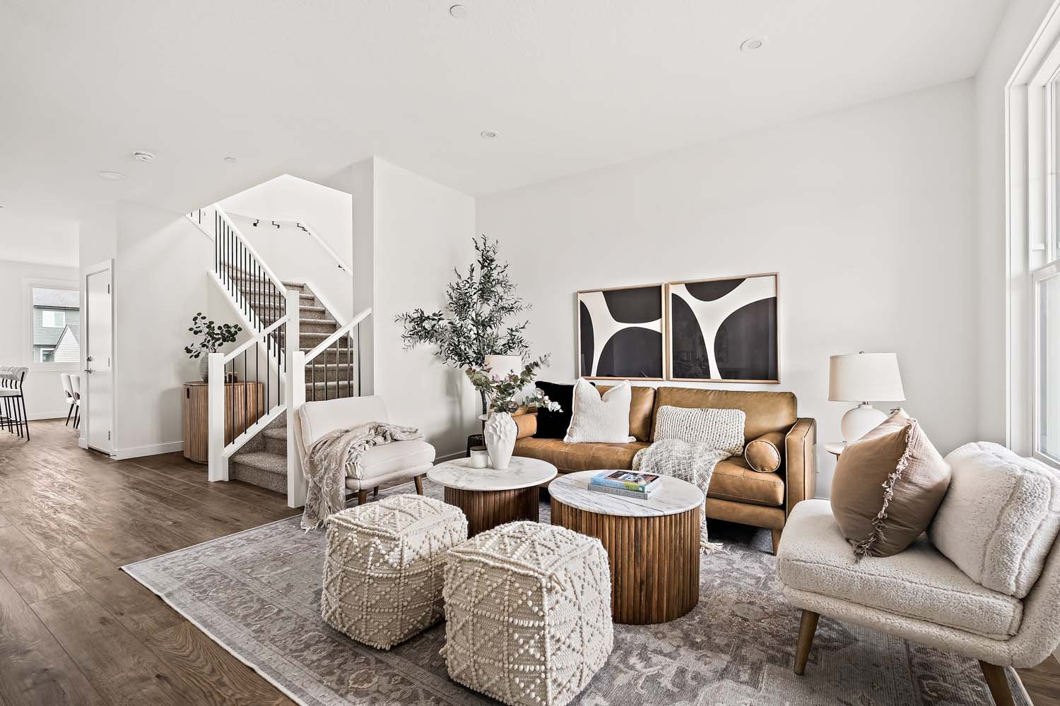 A photo of a quick possession home by Brookfield Residential, located at 19 Herron Walk NE in Livingston, Calgary, Alberta.