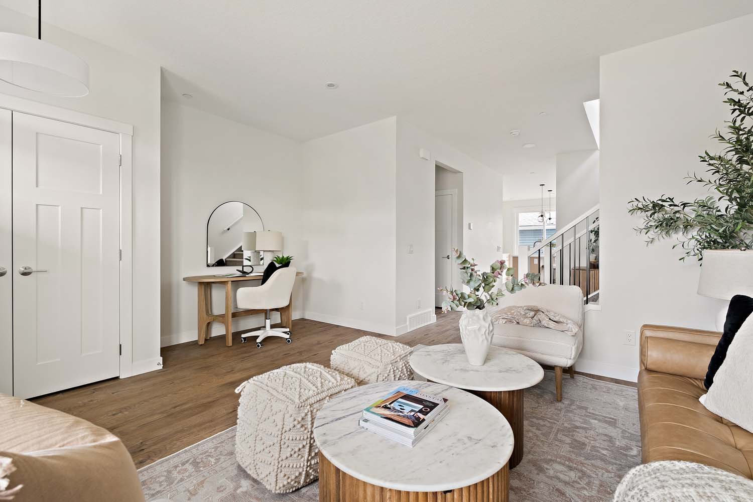 A photo of a quick possession home by Brookfield Residential, located at 19 Herron Walk NE in Livingston, Calgary, Alberta.