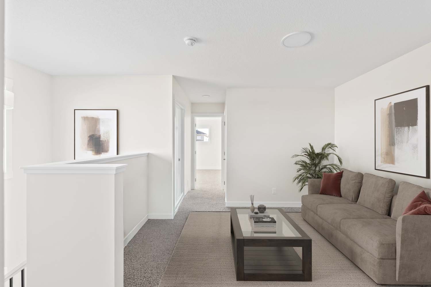 A photo of a quick possession home by Brookfield Residential located at 272 Livingston Boulevard NW in Livingston, Calgary, Alberta.