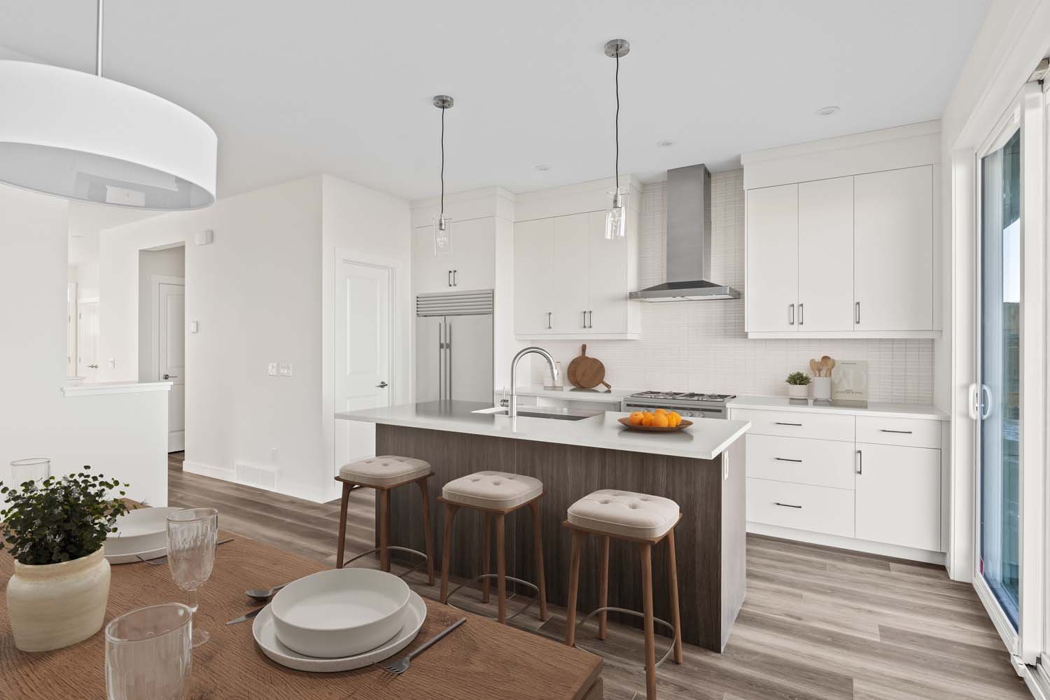 A photo of a quick possession home by Brookfield Residential located at 272 Livingston Boulevard NW in Livingston, Calgary, Alberta.