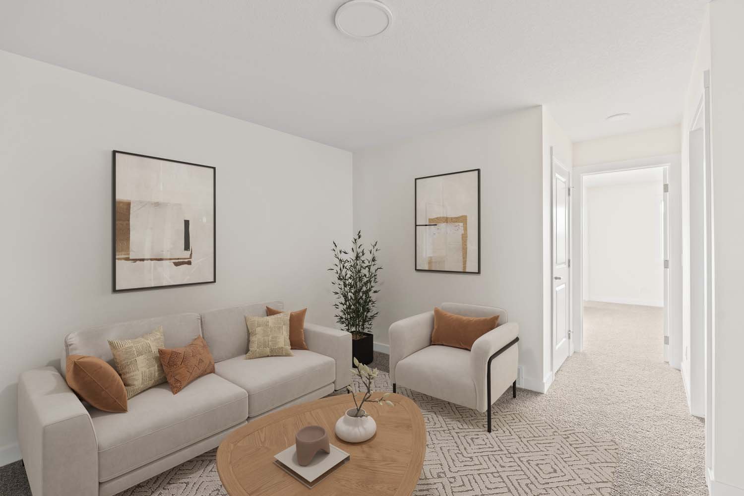 A photo of a quick possession home by Brookfield Residential located at 276 Livingston Boulevard NW in Livingston, Calgary, Alberta.