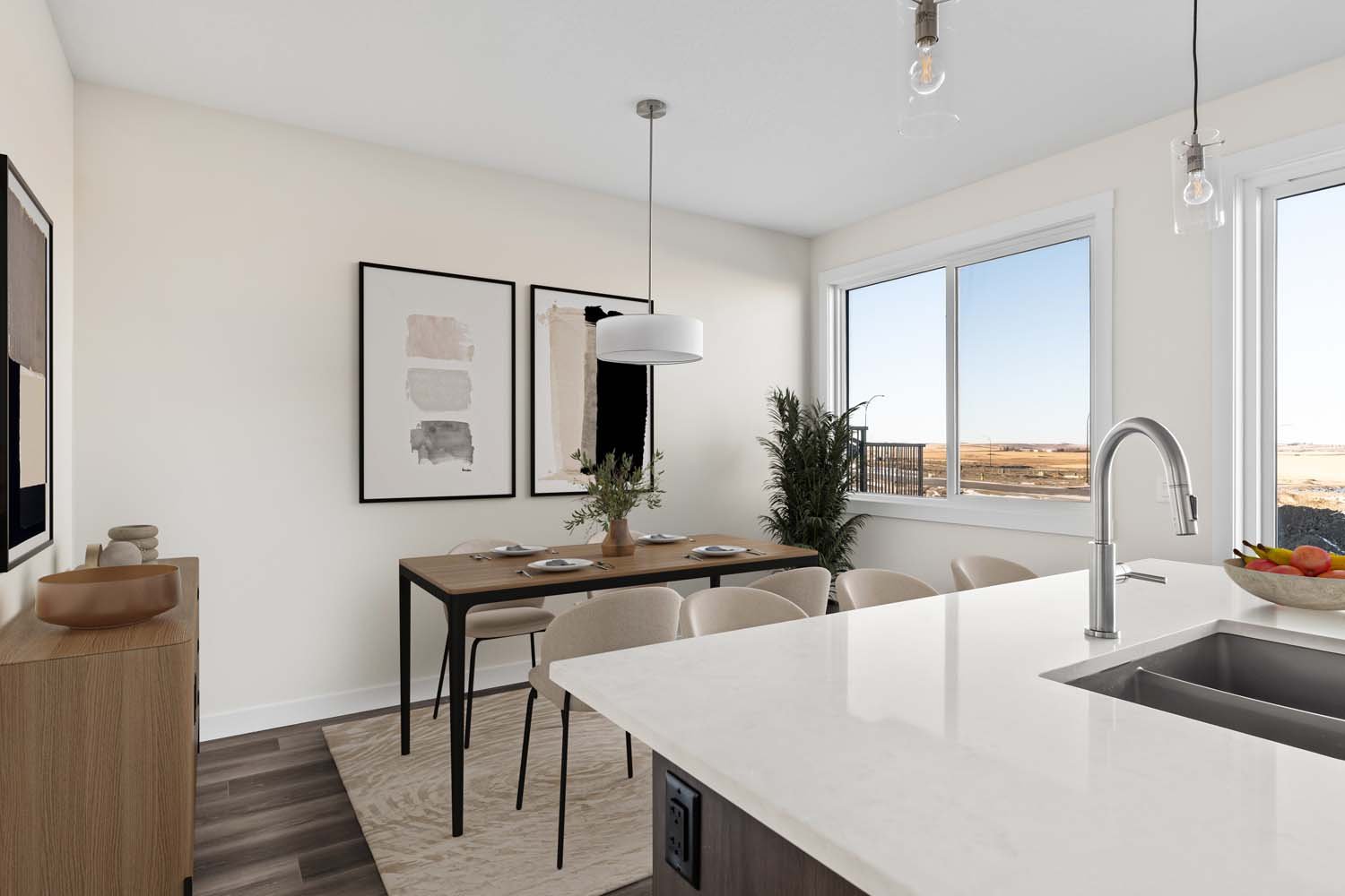 A photo of a quick possession home by Brookfield Residential located at 276 Livingston Boulevard NW in Livingston, Calgary, Alberta.