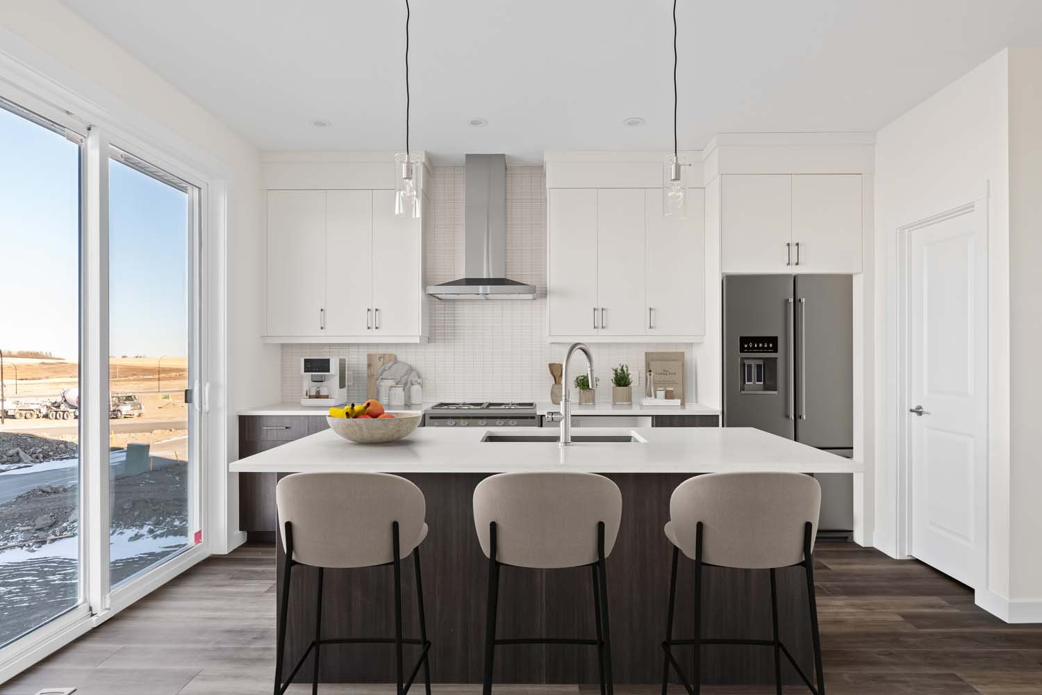 A photo of a quick possession home by Brookfield Residential located at 276 Livingston Boulevard NW in Livingston, Calgary, Alberta.