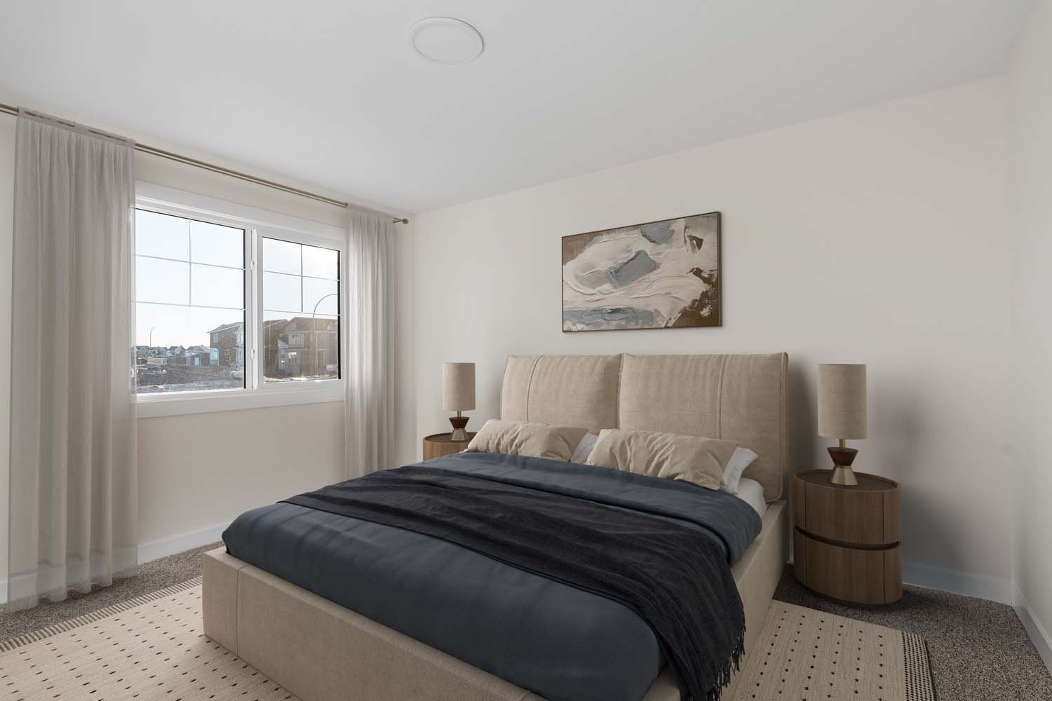 A photo of a quick possession home by Brookfield Residential located at 276 Livingston Boulevard NW in Livingston, Calgary, Alberta.