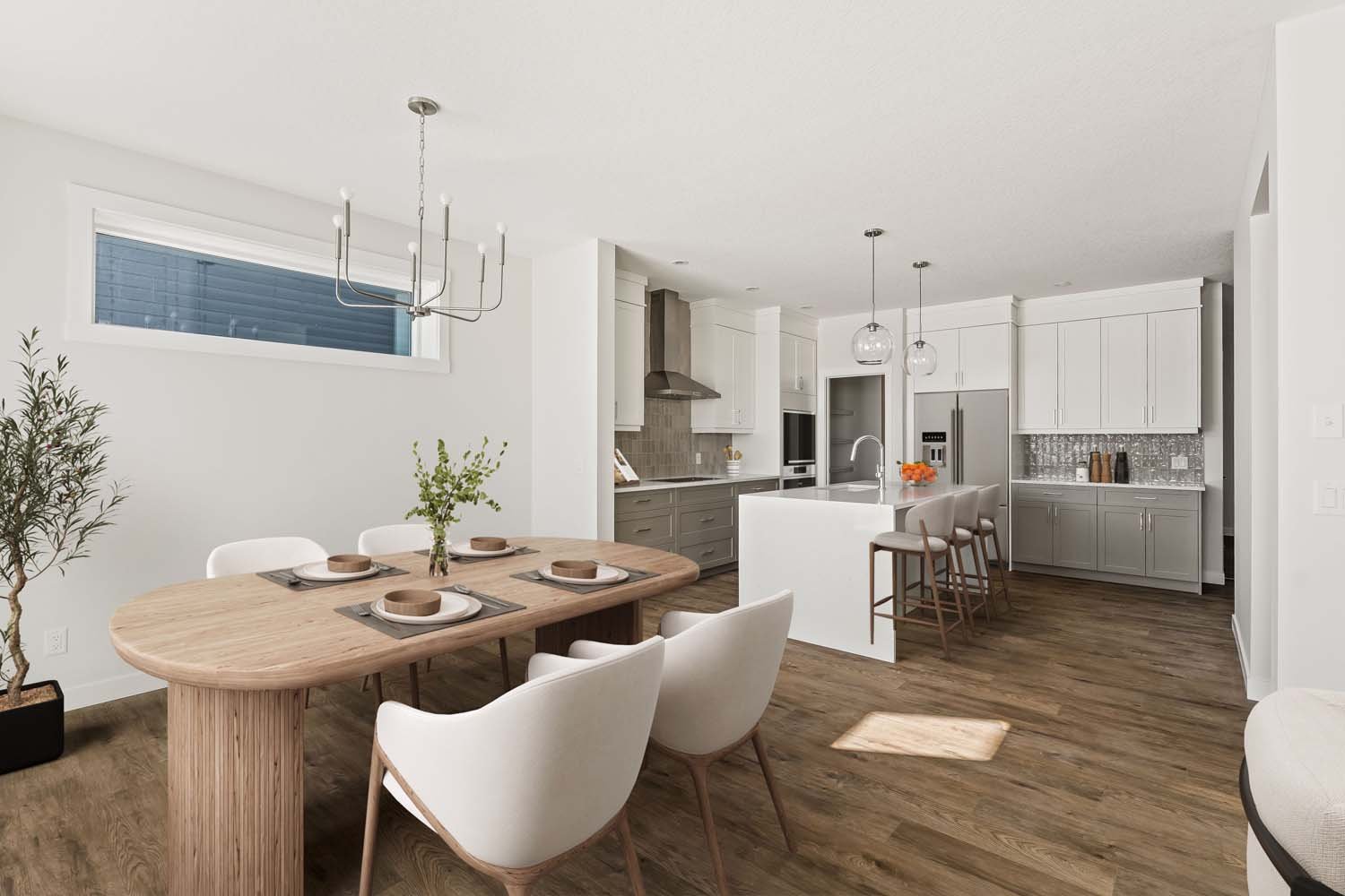 A photo of a quick possession home by Brookfield Residential, located at 34 Calhoun Hill NE in Livingston, Calgary, Alberta.