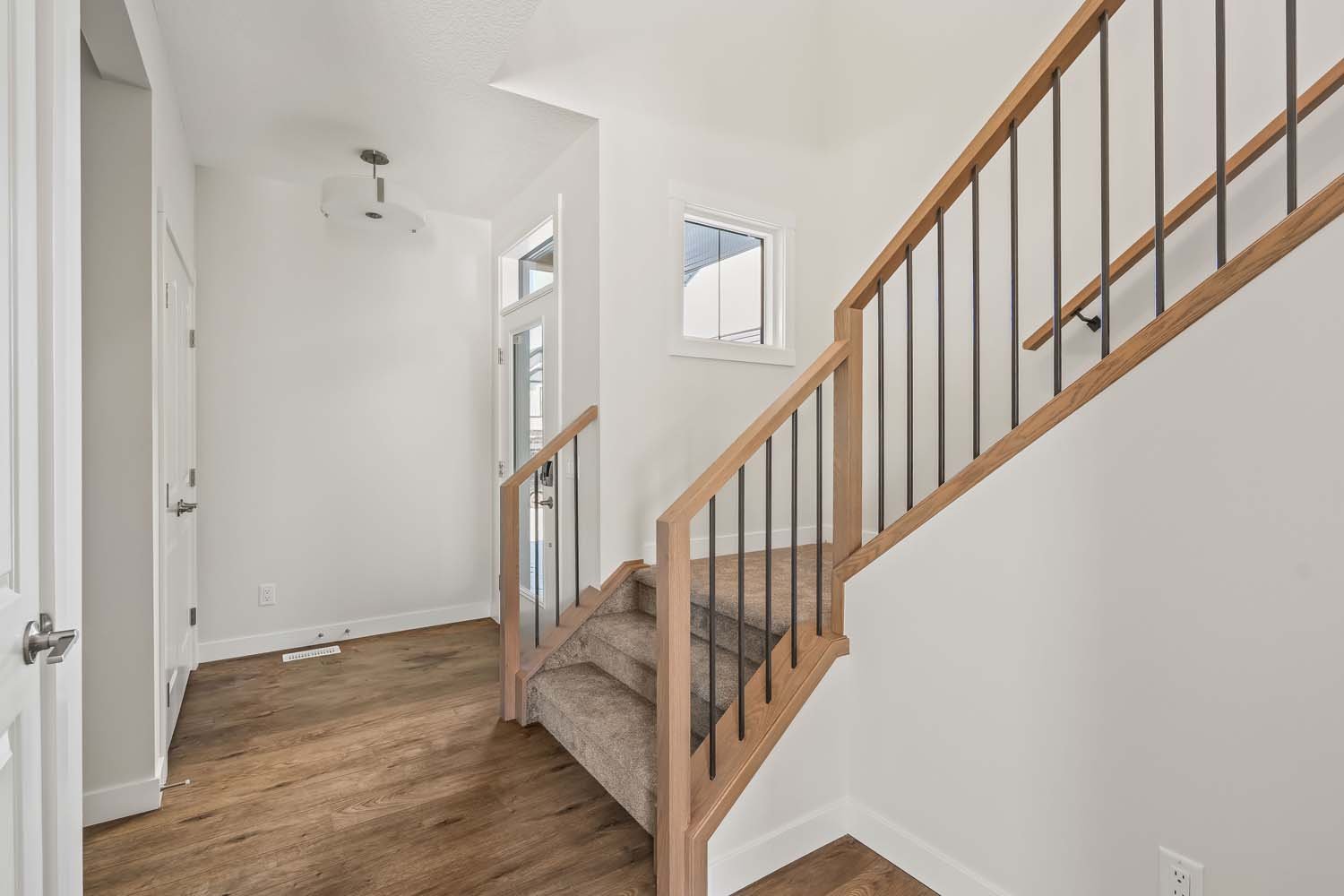 A photo of a quick possession home by Brookfield Residential, located at 34 Calhoun Hill NE in Livingston, Calgary, Alberta.