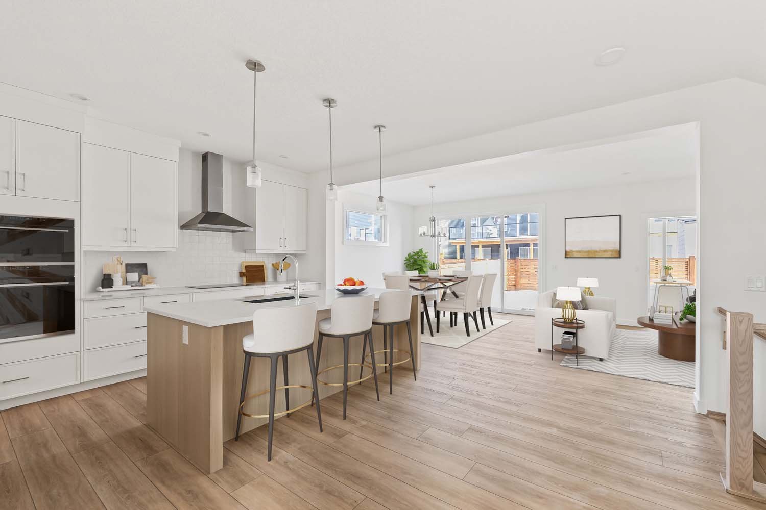 A photo of a quick possession home by Brookfield Residential, located at 486 Lucas Way NW in Livingston, Calgary, Alberta.