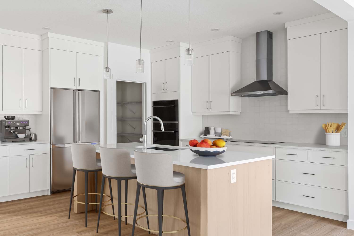 A photo of a quick possession home by Brookfield Residential, located at 486 Lucas Way NW in Livingston, Calgary, Alberta.