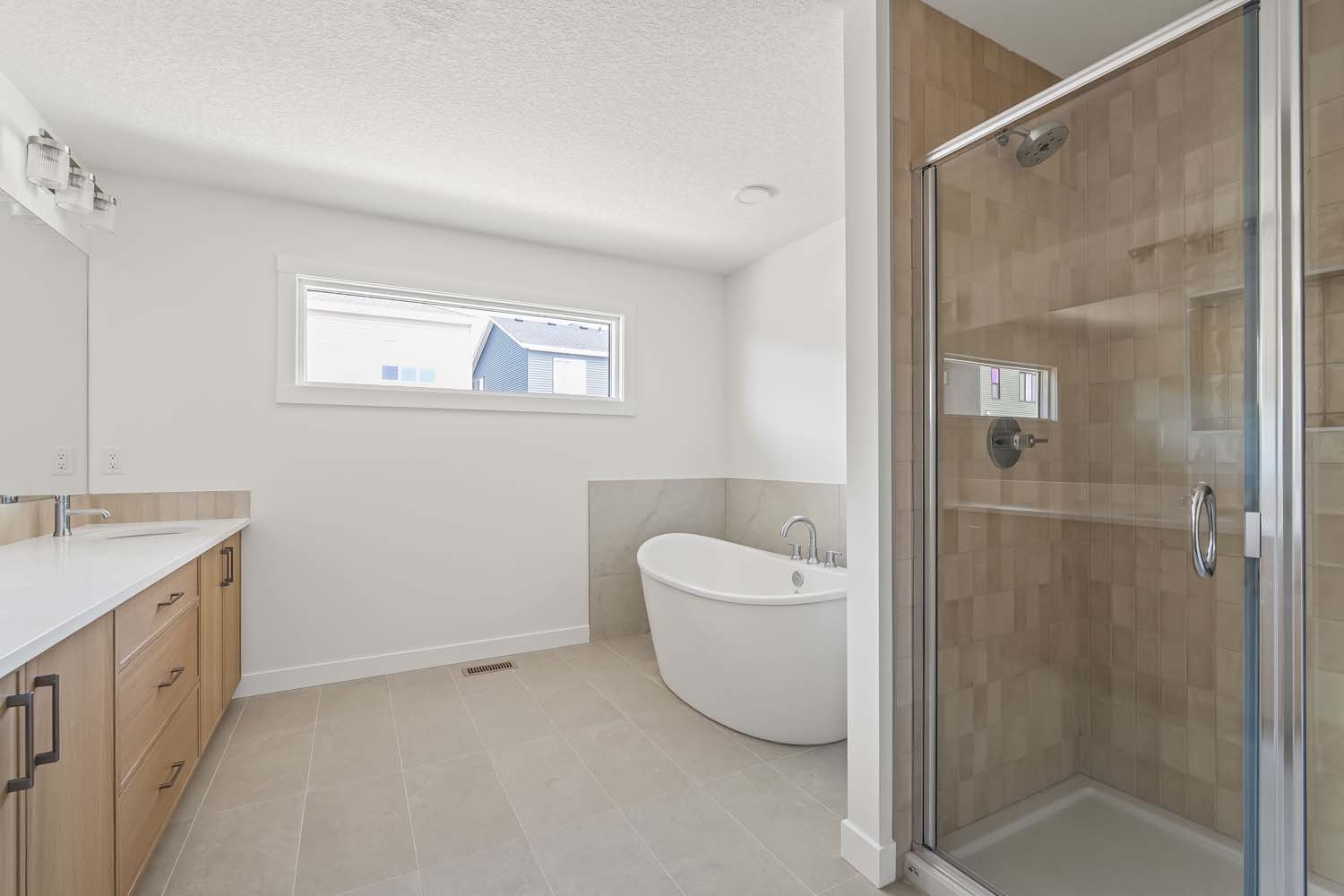 A photo of a quick possession home by Brookfield Residential, located at 486 Lucas Way NW in Livingston, Calgary, Alberta.