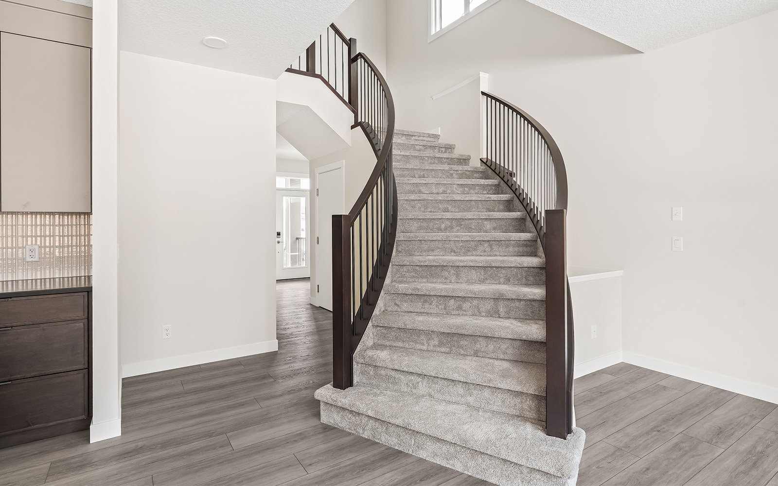 A photo of a quick possession home by Brookfield Residential, located at 506 Lucas Way NW in Livingston, Calgary, Alberta.