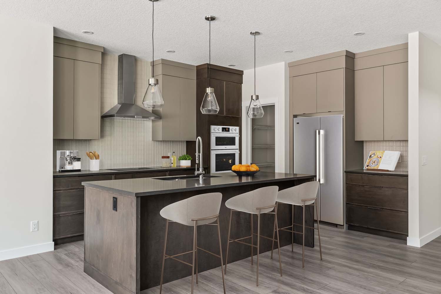 A photo of a quick possession home by Brookfield Residential, located at 506 Lucas Way NW in Livingston, Calgary, Alberta.