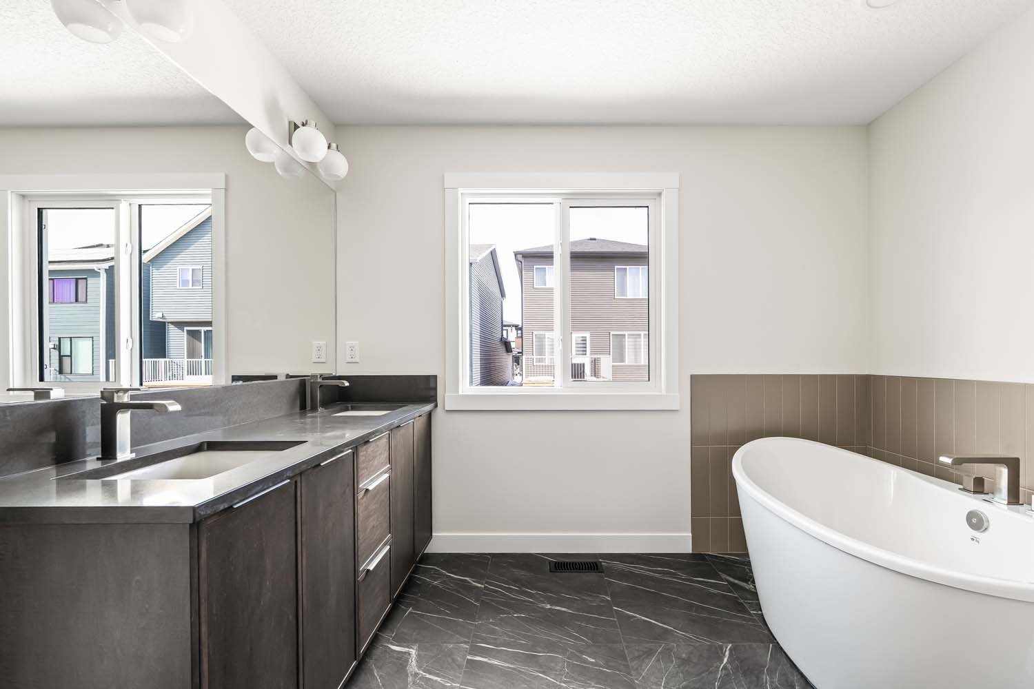 A photo of a quick possession home by Brookfield Residential, located at 506 Lucas Way NW in Livingston, Calgary, Alberta.