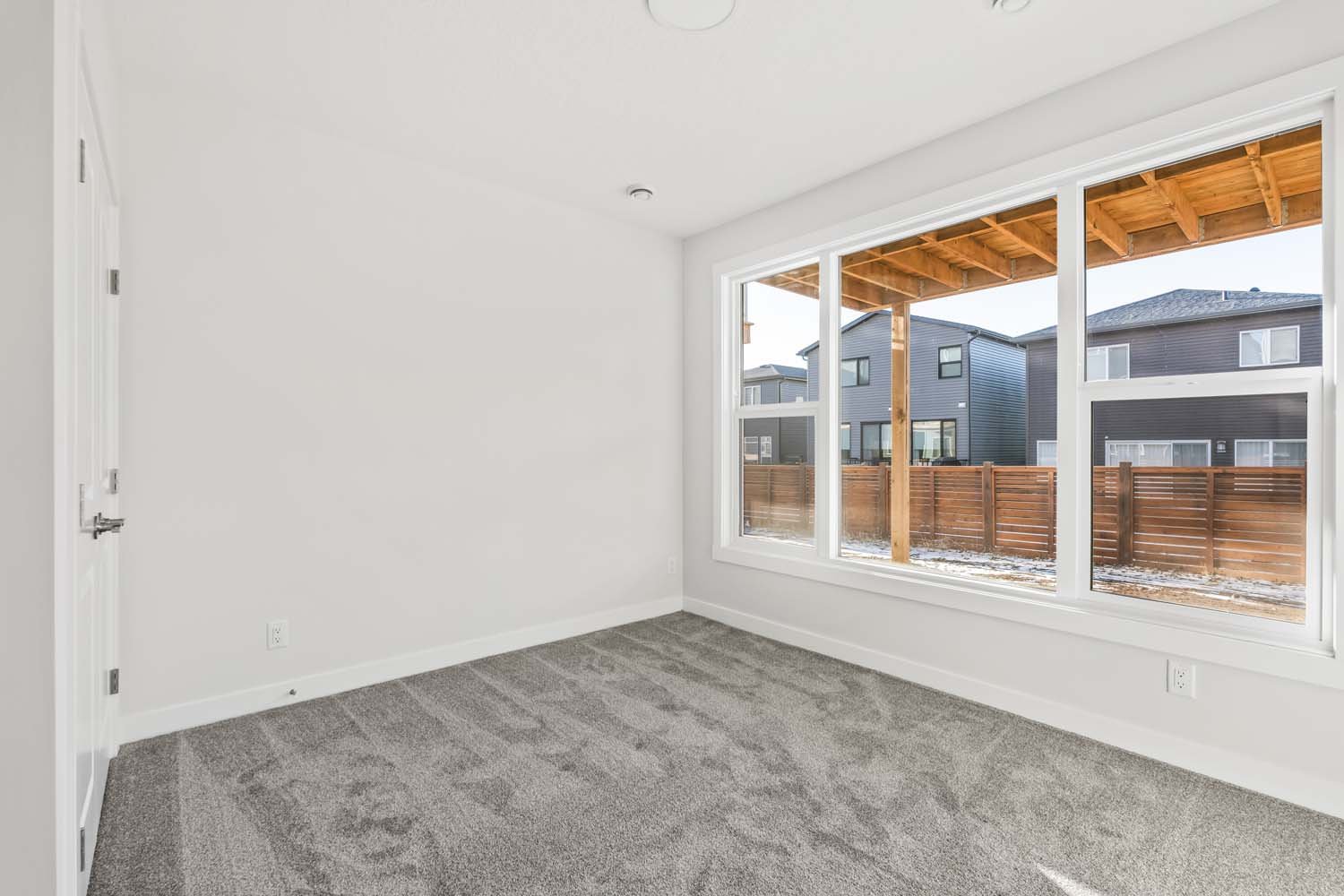 A photo of a quick possession home by Brookfield Residential, located at 54 Lucas Place NW in Livingston, Calgary, Alberta.