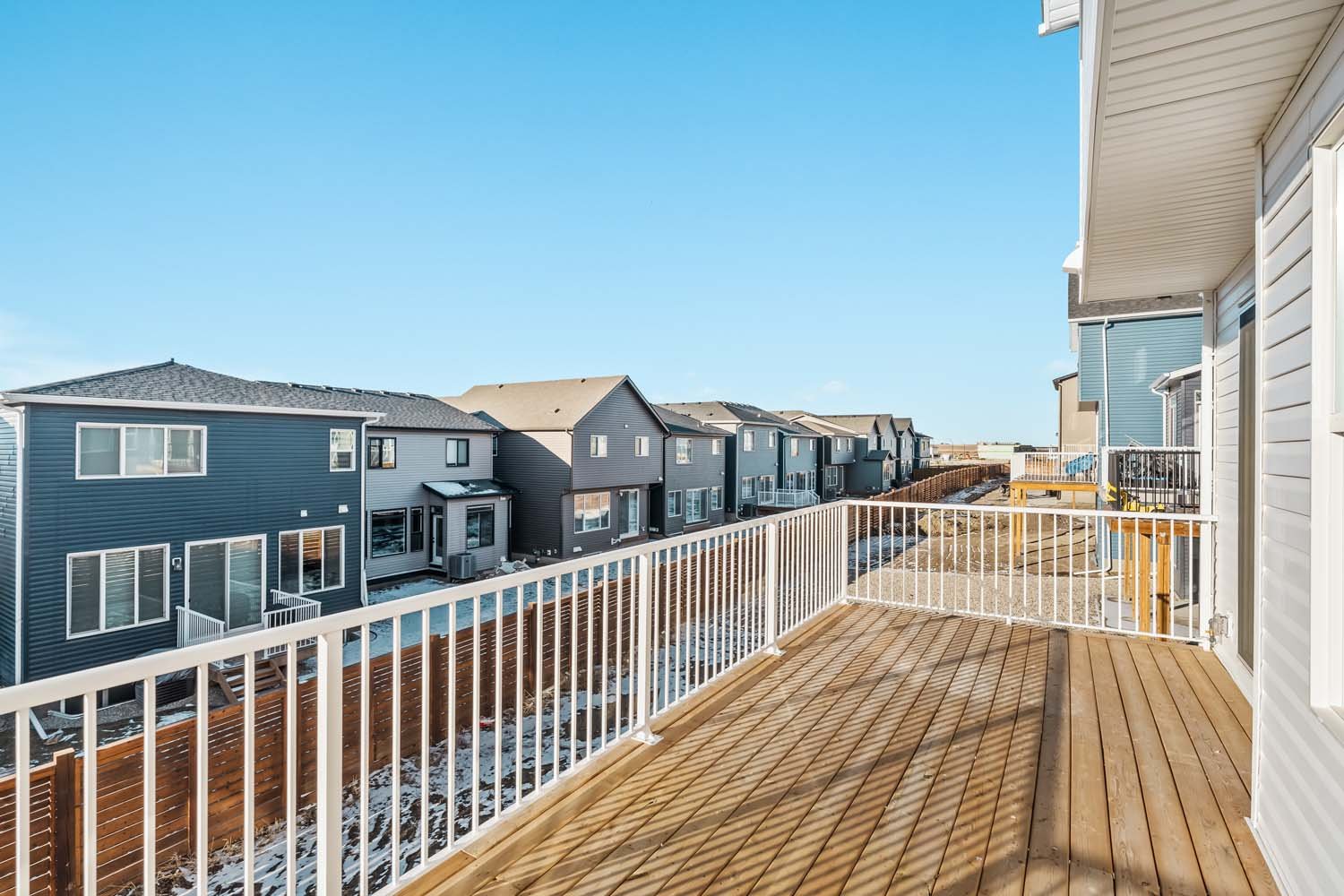 A photo of a quick possession home by Brookfield Residential, located at 54 Lucas Place NW in Livingston, Calgary, Alberta.