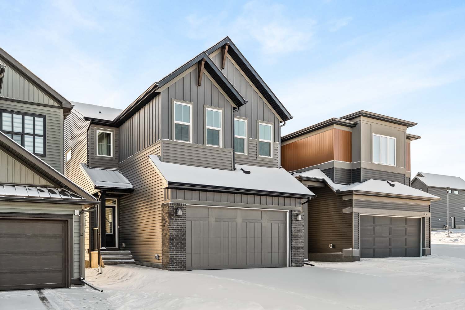 A photo of a quick possession home by Brookfield Residential, located at 819 Livingston View NE in Livingston, Calgary, Alberta.