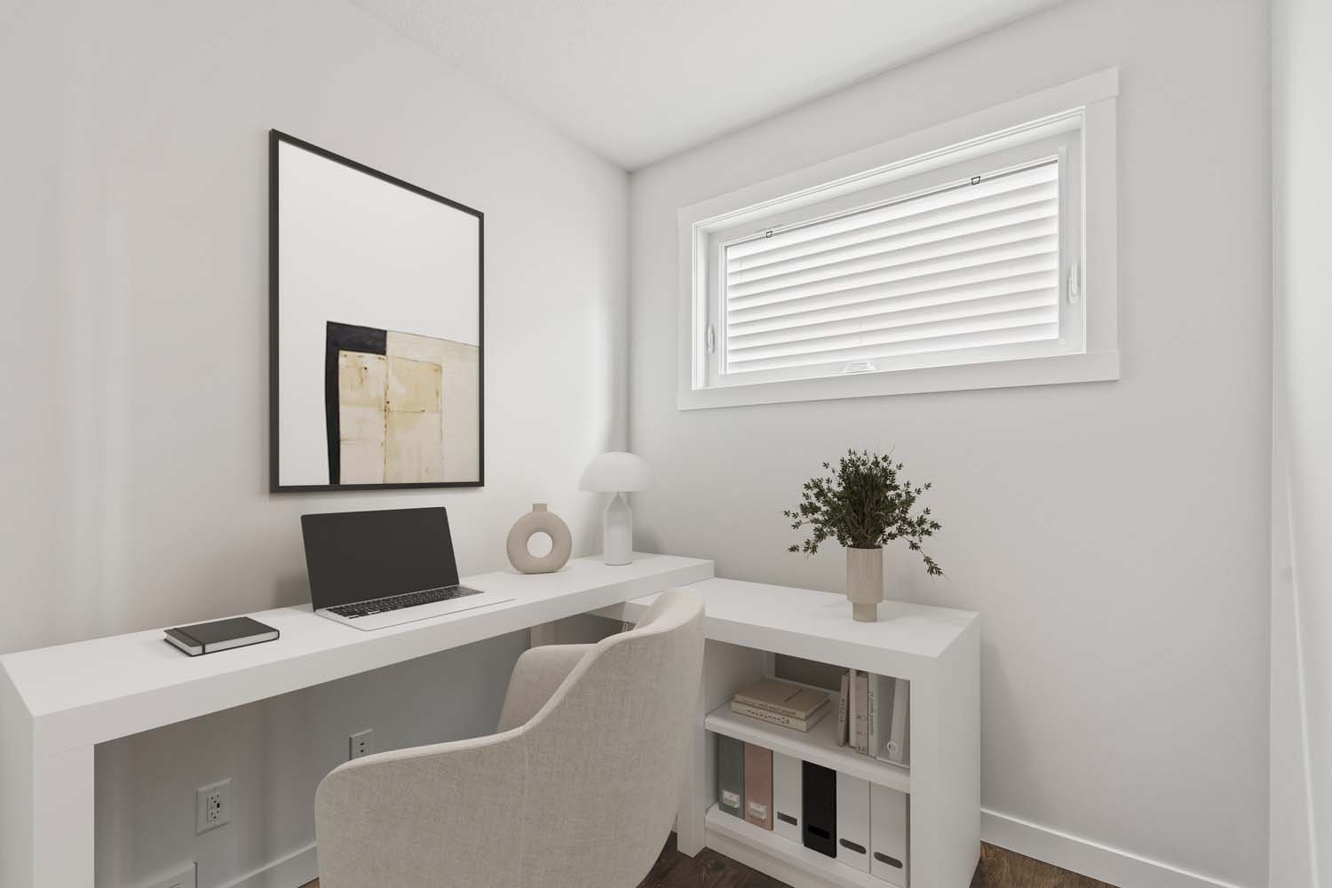 A photo of a quick possession home by Brookfield Residential located at 87 Lucas Passage NW in Livingston, Calgary, Alberta.