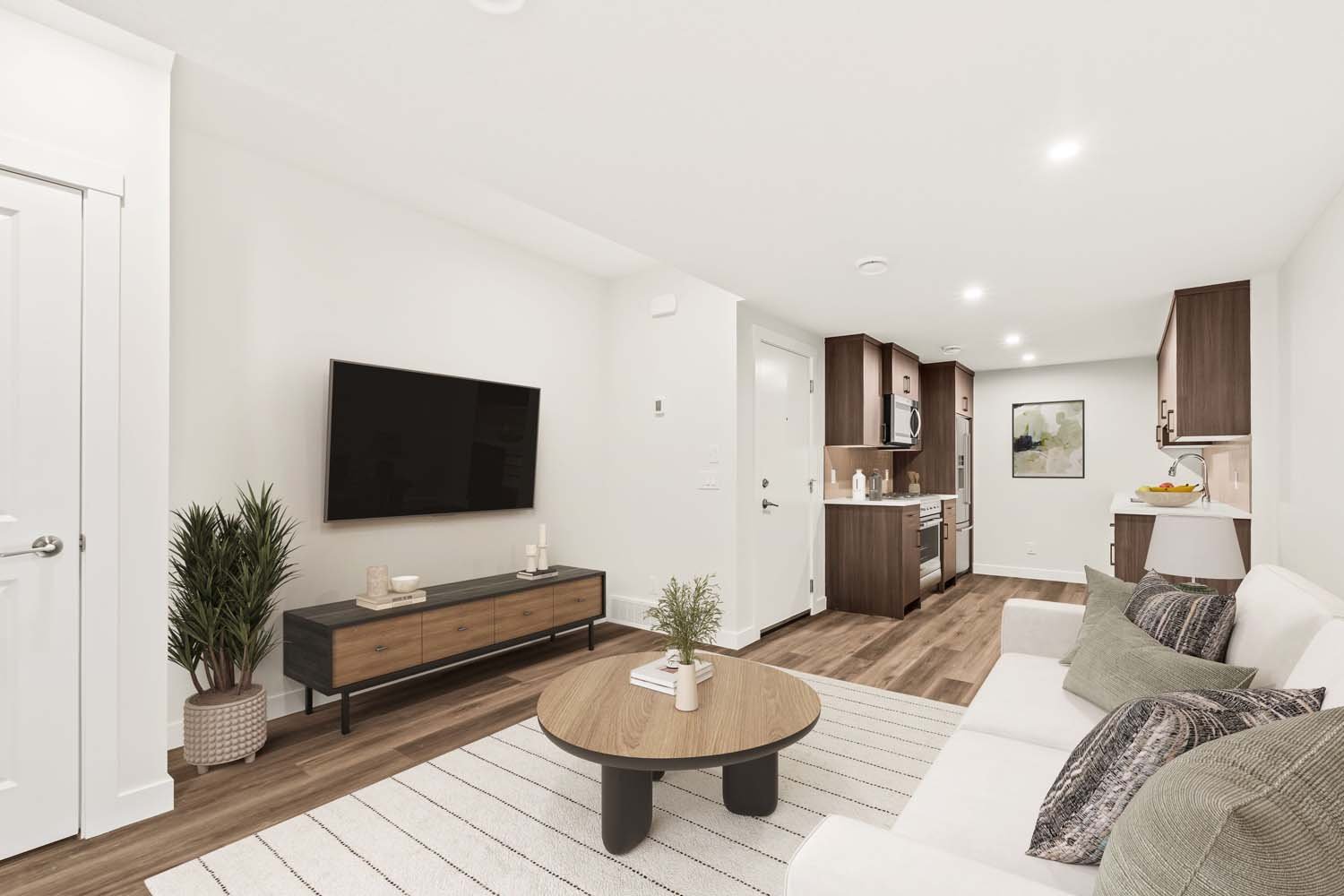 A photo of a quick possession home by Brookfield Residential, located at 885 Livingston View NE in Livingston, Calgary, Alberta.