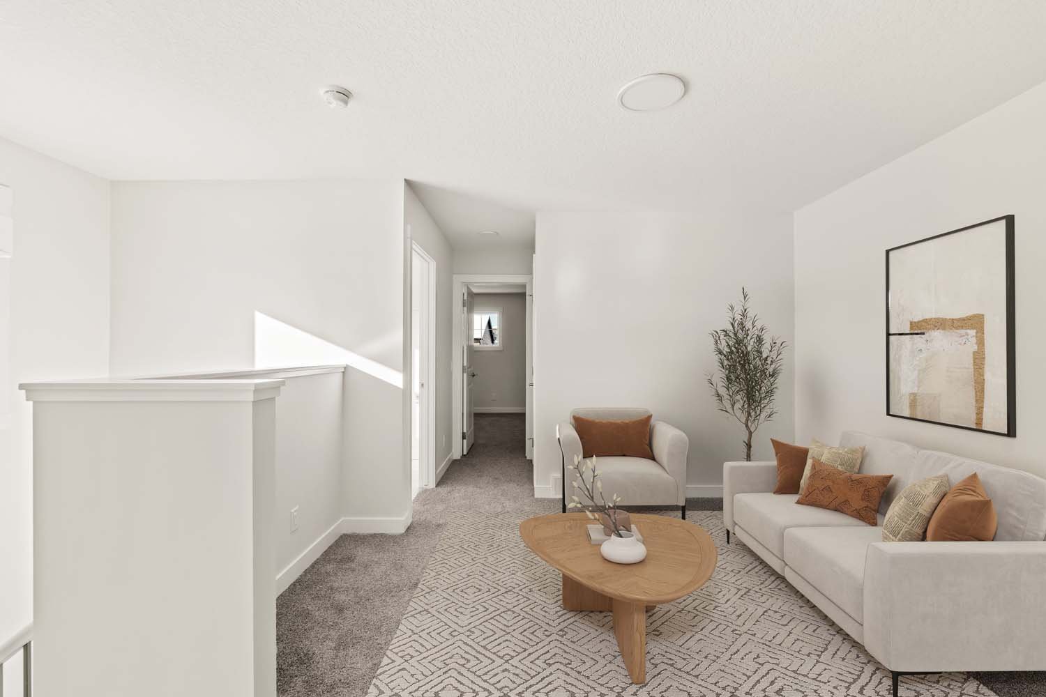 A photo of a quick possession home by Brookfield Residential, located at 885 Livingston View NE in Livingston, Calgary, Alberta.