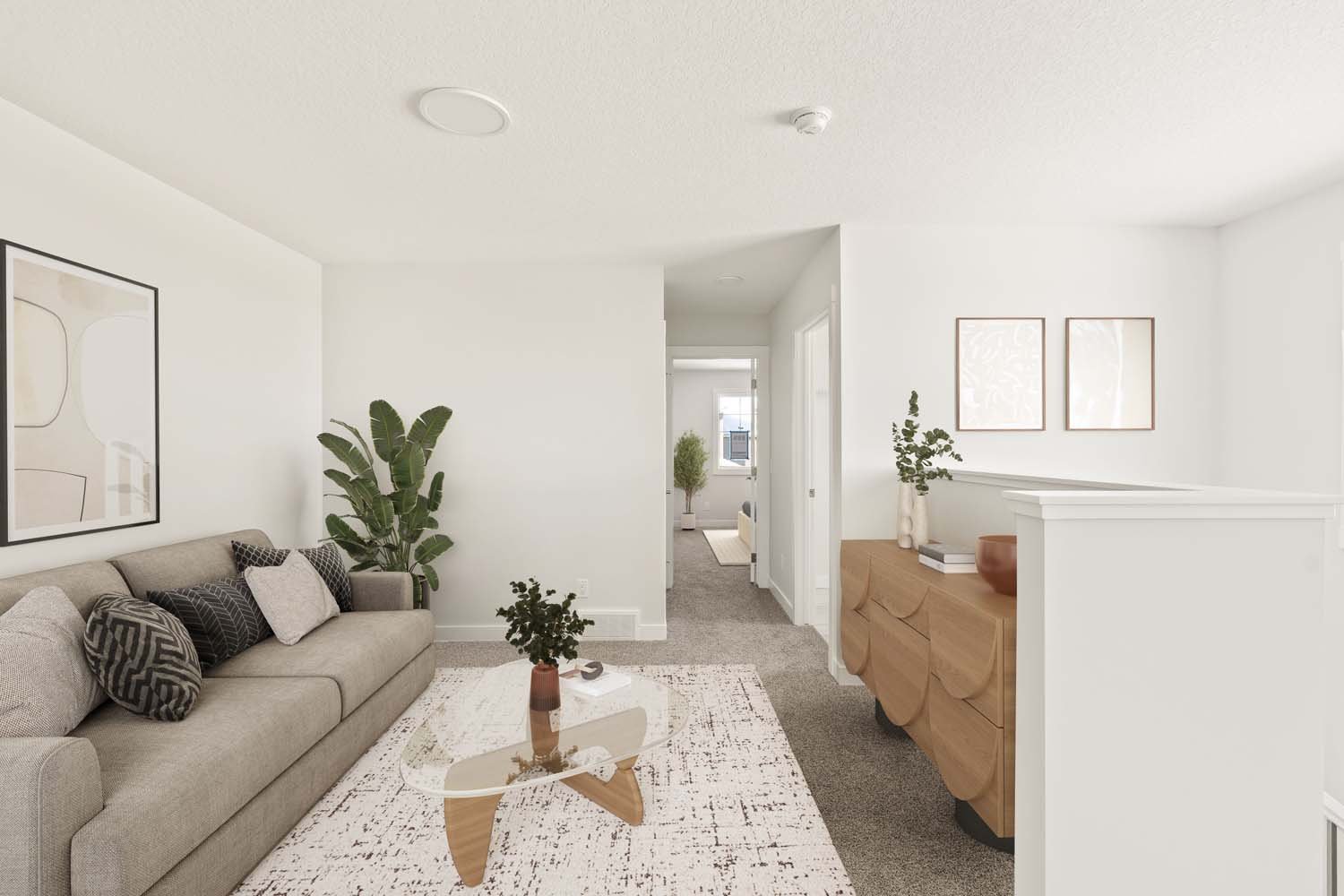 A photo of a quick possession home by Brookfield Residential, located at 889 Livingston View NE in Livingston, Calgary, Alberta.