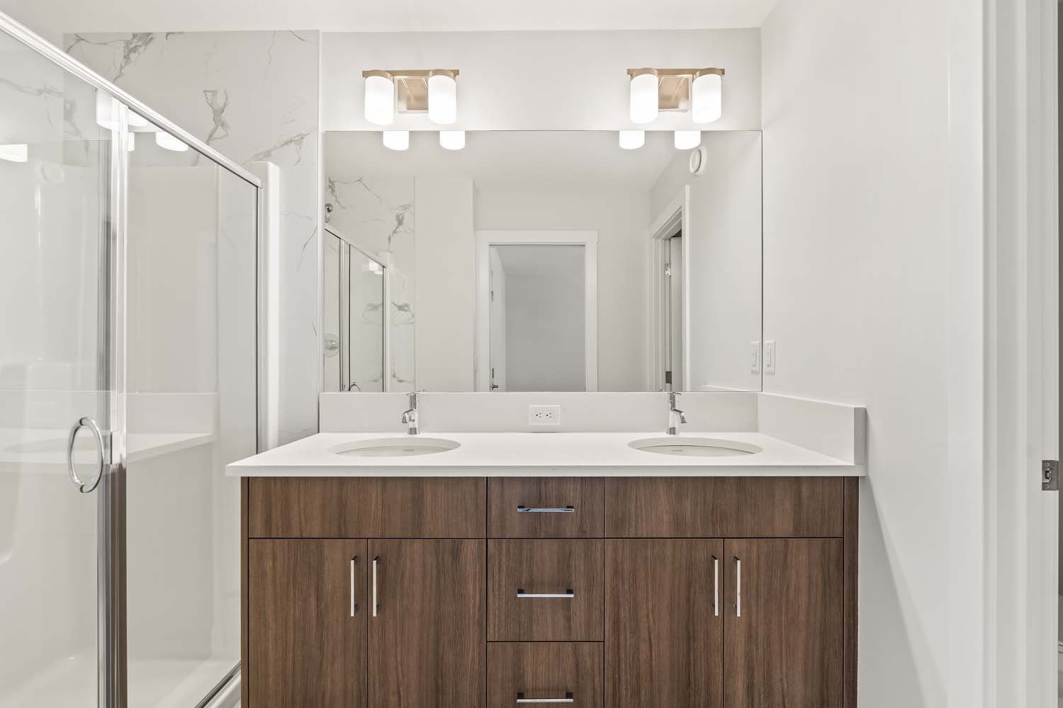 A photo of a quick possession home by Brookfield Residential, located at 889 Livingston View NE in Livingston, Calgary, Alberta.