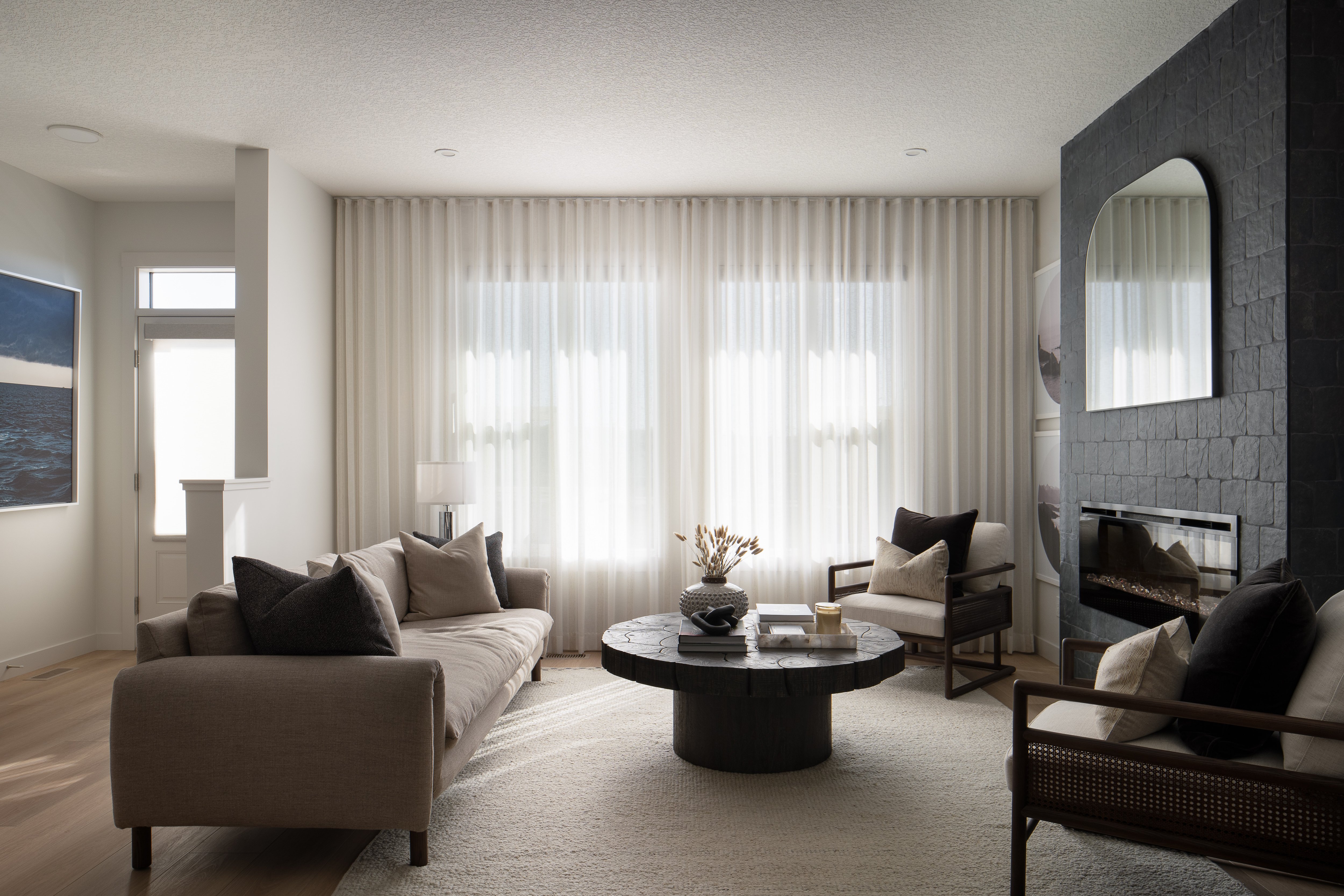 Photos of a show home in Rockland Park at 36 Rodelle Terrace NW