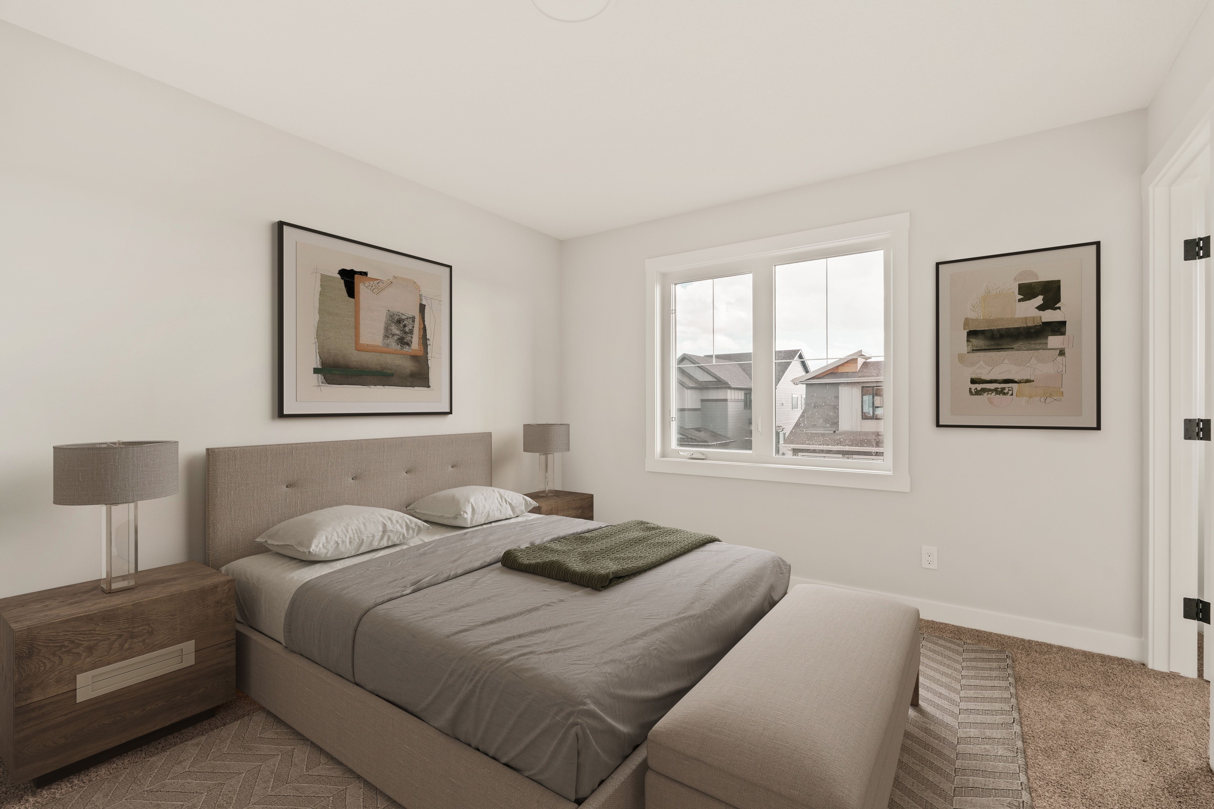 A photo of a quick possession home by Brookfield Residential located at 114 Setonvista Grove SE in Seton Ridge, Calgary, Alberta.