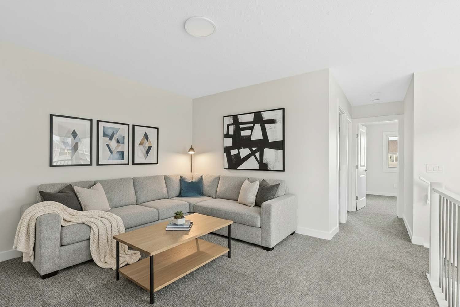 A photo of a quick possession home by Brookfield Residential located at 138 Setonvista Grove SE in Seton Ridge, Calgary, Alberta.