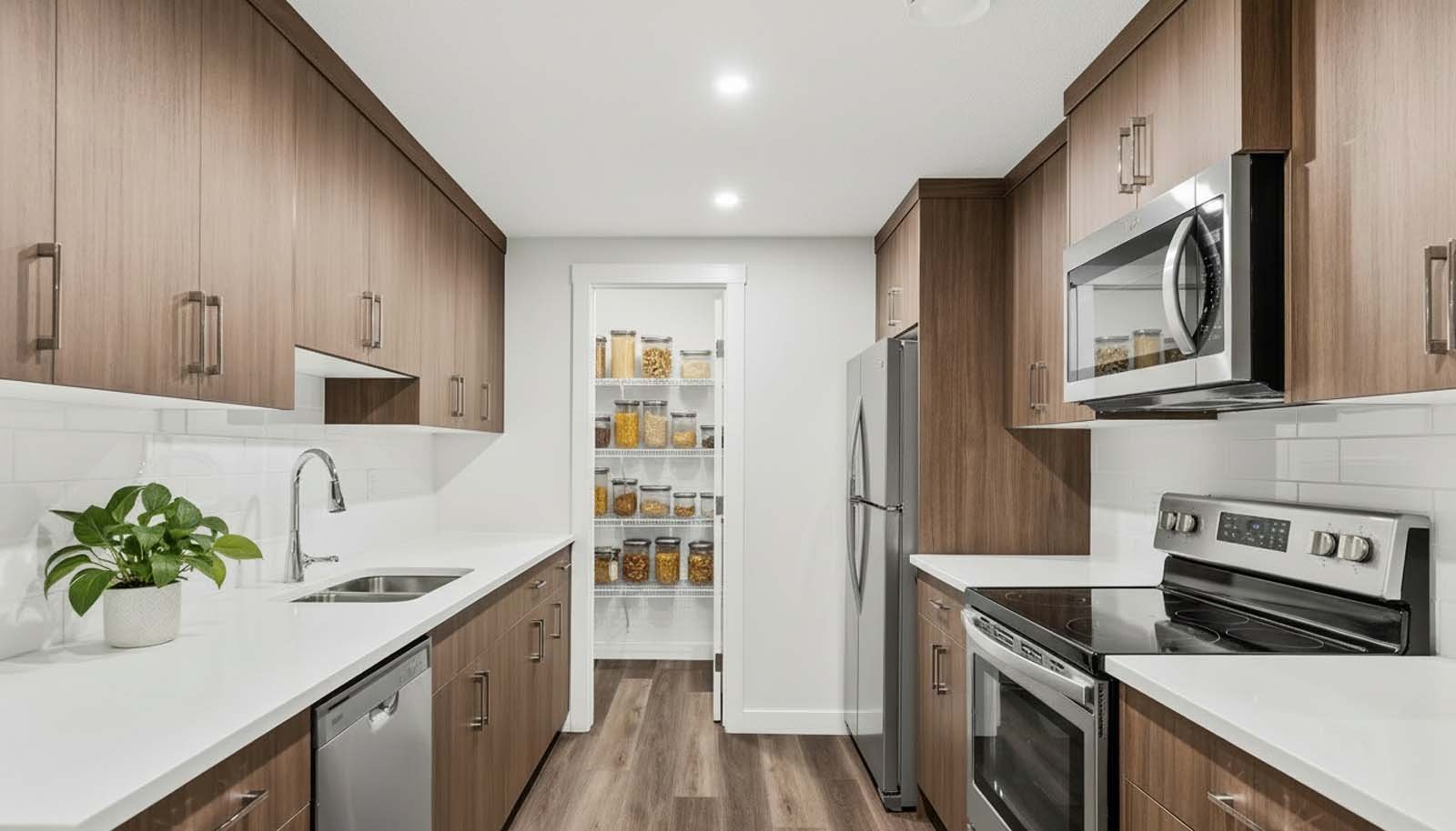 A photo of a quick possession home by Brookfield Residential located at 142 Setonvista Grove SE in Seton Ridge, Calgary, Alberta.