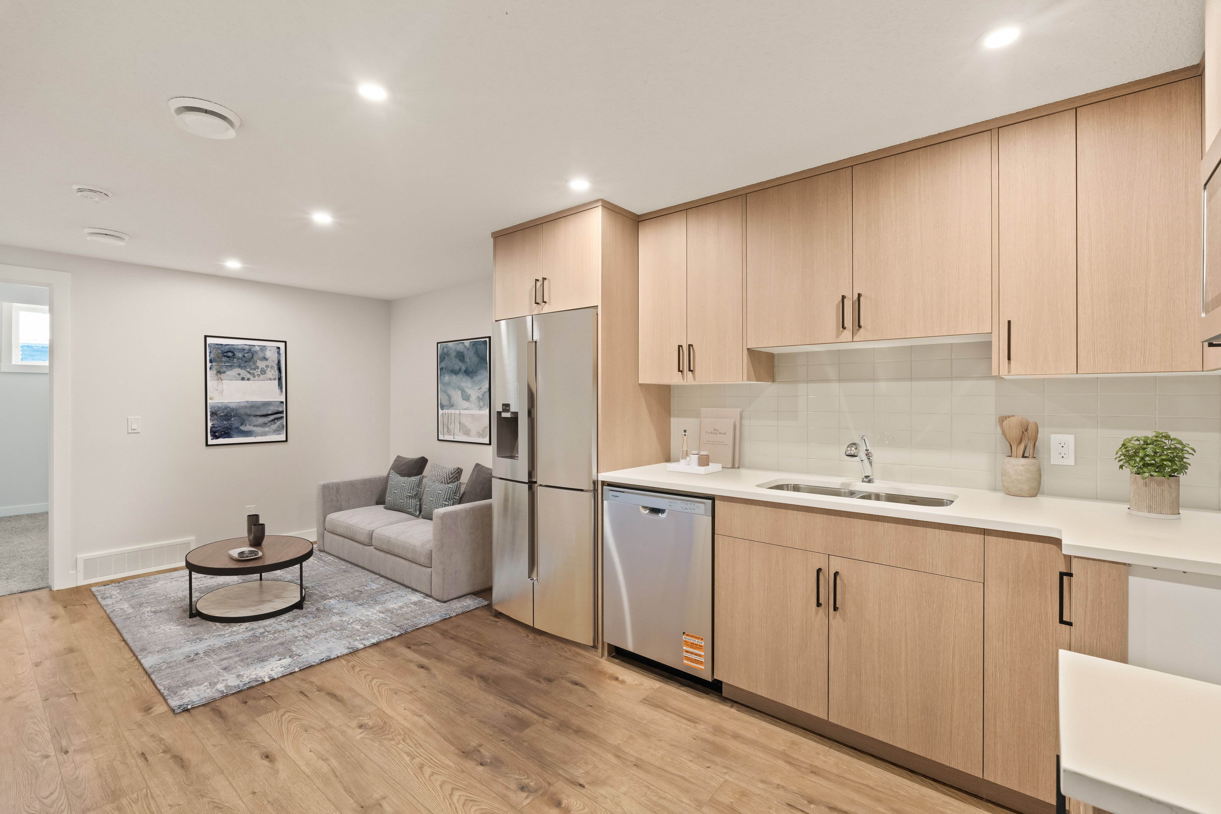 A photo of a quick possession home by Brookfield Residential located at 220 Ricardo Ranch Dr SE in Seton Ridge, Calgary, Alberta.