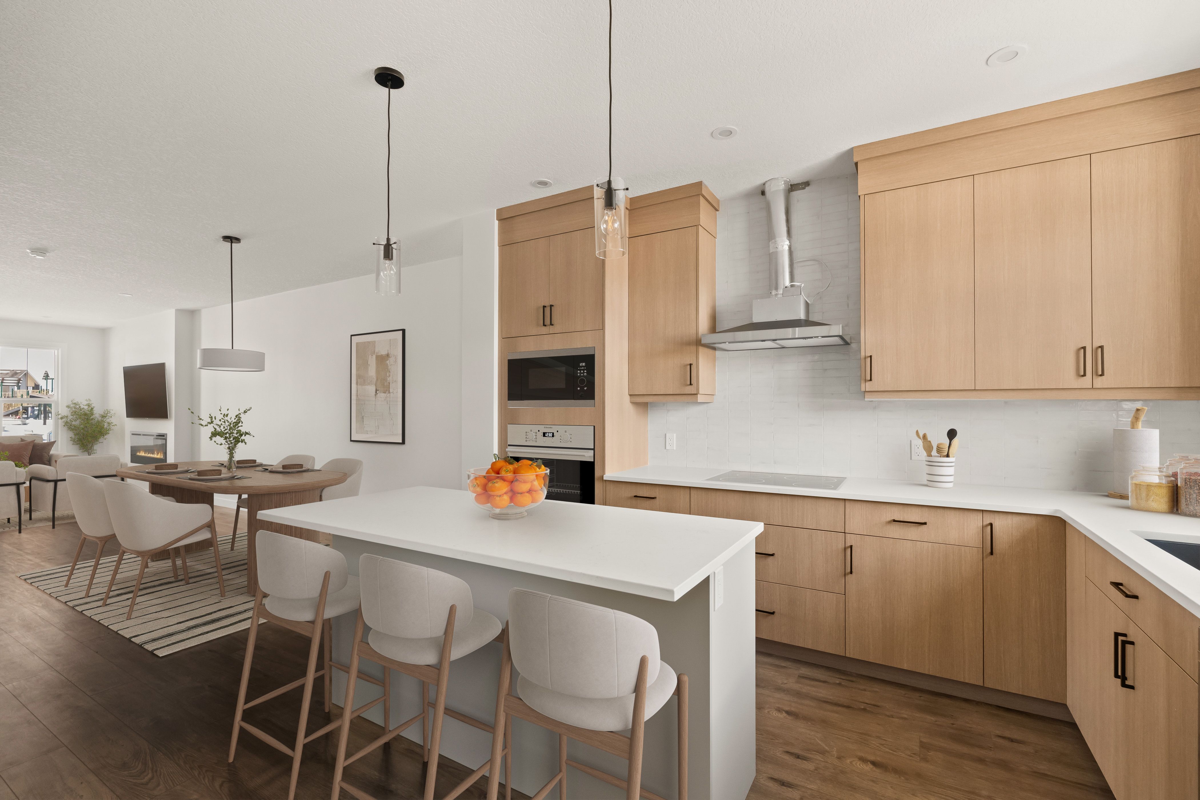 A photo of a quick possession home by Brookfield Residential located at 220 Ricardo Ranch Dr SE in Seton Ridge, Calgary, Alberta.