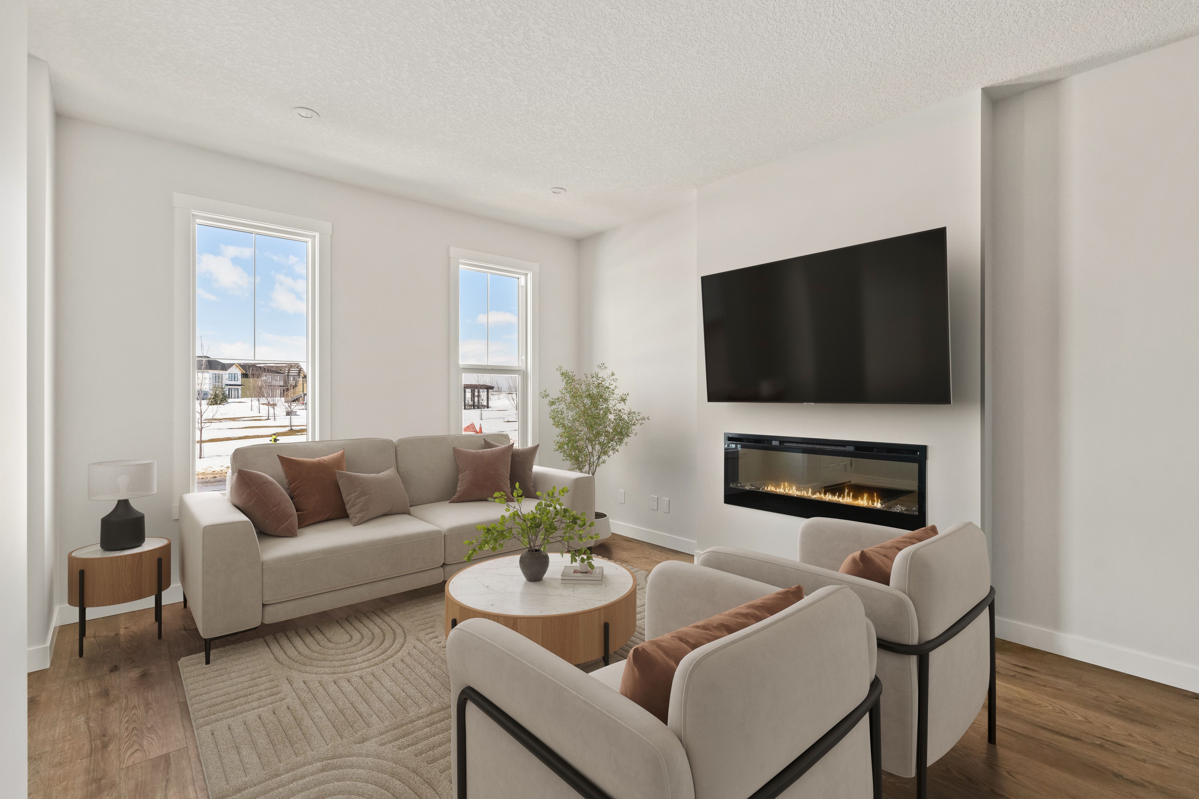 A photo of a quick possession home by Brookfield Residential located at 220 Ricardo Ranch Dr SE in Seton Ridge, Calgary, Alberta.