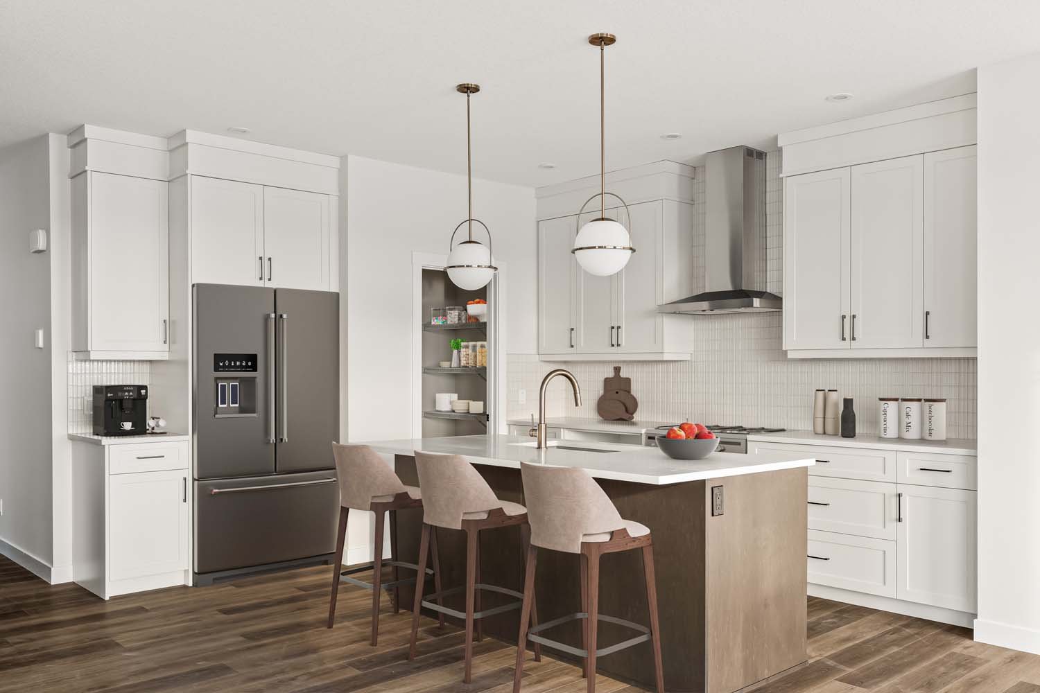 A photo of a quick possession home by Brookfield Residential located at 27 Setonvista Way SE in Seton Ridge, Calgary, Alberta.