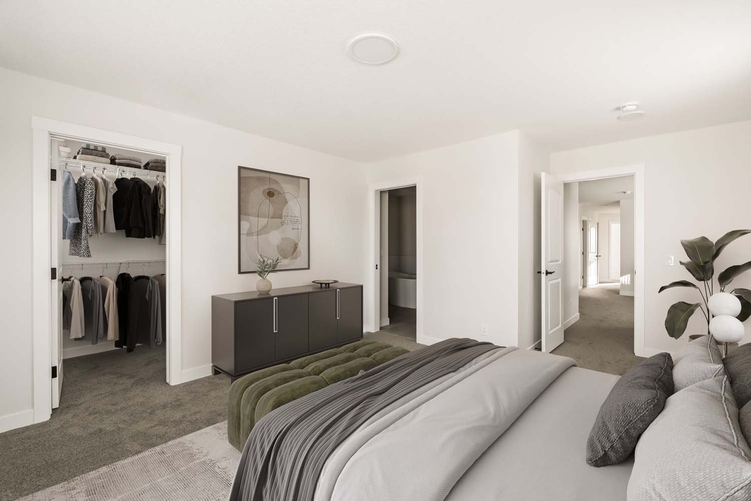 A photo of a quick possession home by Brookfield Residential located at 27 Setonvista Way SE in Seton Ridge, Calgary, Alberta.