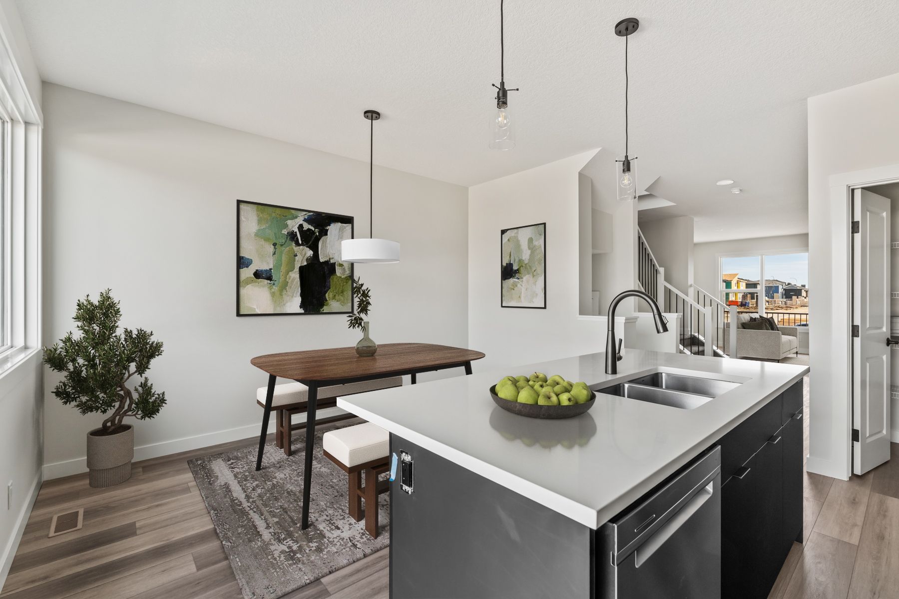 A photo of a quick possession home by Brookfield Residential, located at 31 Setonvista Way SE in Seton Ridge, Calgary, Alberta.