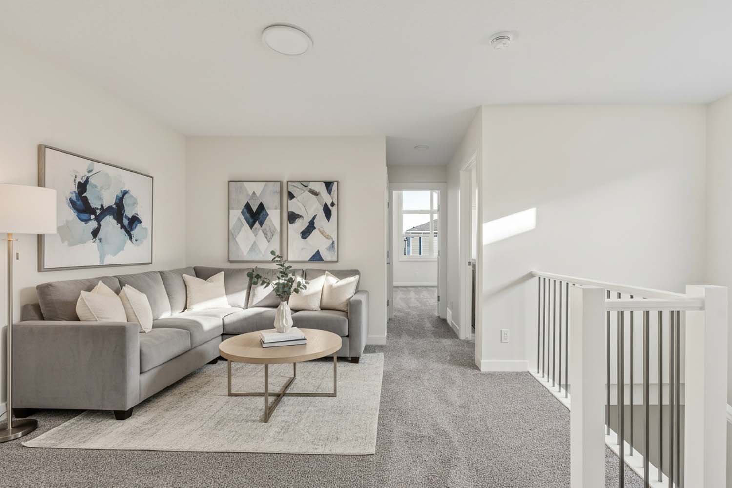 A photo of a quick possession home by Brookfield Residential located at 35 Setonvista Way SE in Seton Ridge, Calgary, Alberta.