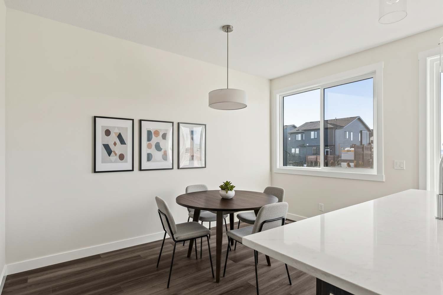 A photo of a quick possession home by Brookfield Residential located at 35 Setonvista Way SE in Seton Ridge, Calgary, Alberta.