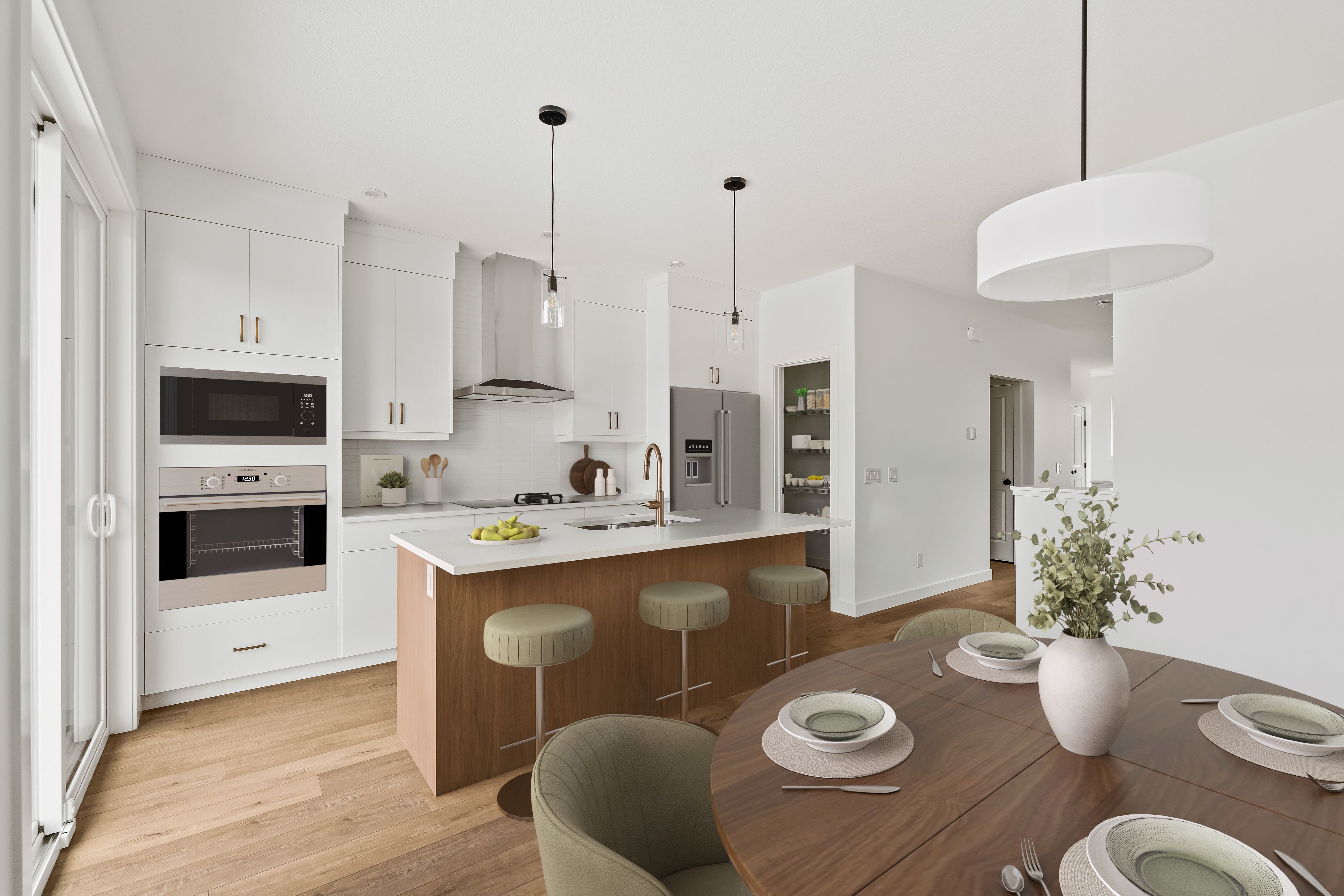A photo of a quick possession home by Brookfield Residential located at 86 Setonvista Grove SE in Seton Ridge, Calgary, Alberta.