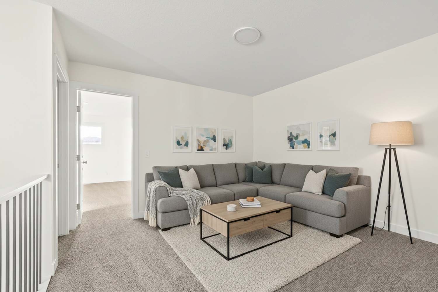 A photo of a quick possession home by Brookfield Residential located at 90 Setonvista Grove SE in Seton Ridge, Calgary, Alberta.