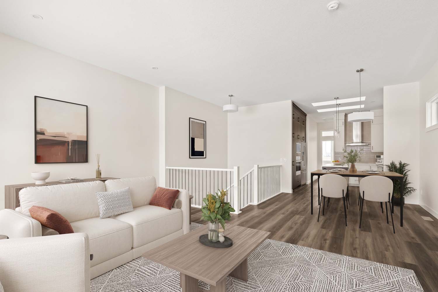 A photo of a quick possession home by Brookfield Residential located at 19744 44 Street SE in Seton, Calgary, Alberta.