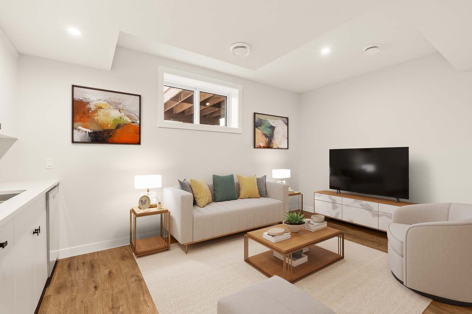 A photo of a quick possession home by Brookfield Residential, located at 19760 45 Street SE in Seton, Calgary, Alberta.