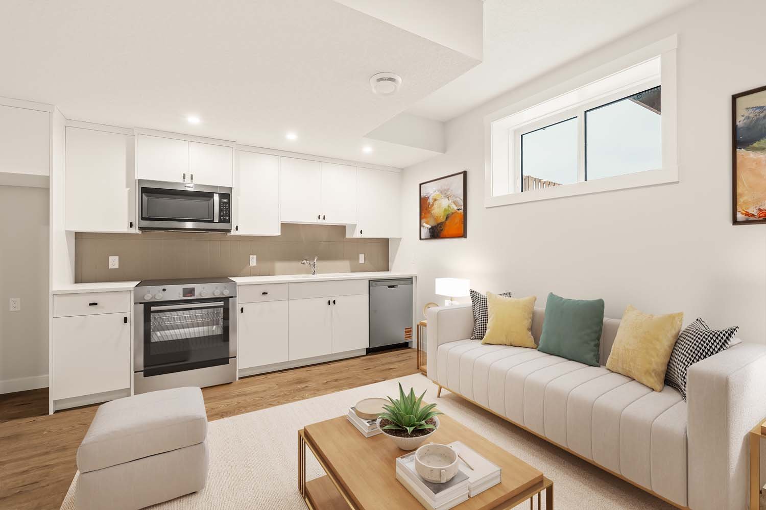 A photo of a quick possession home by Brookfield Residential, located at 19760 45 Street SE in Seton, Calgary, Alberta.