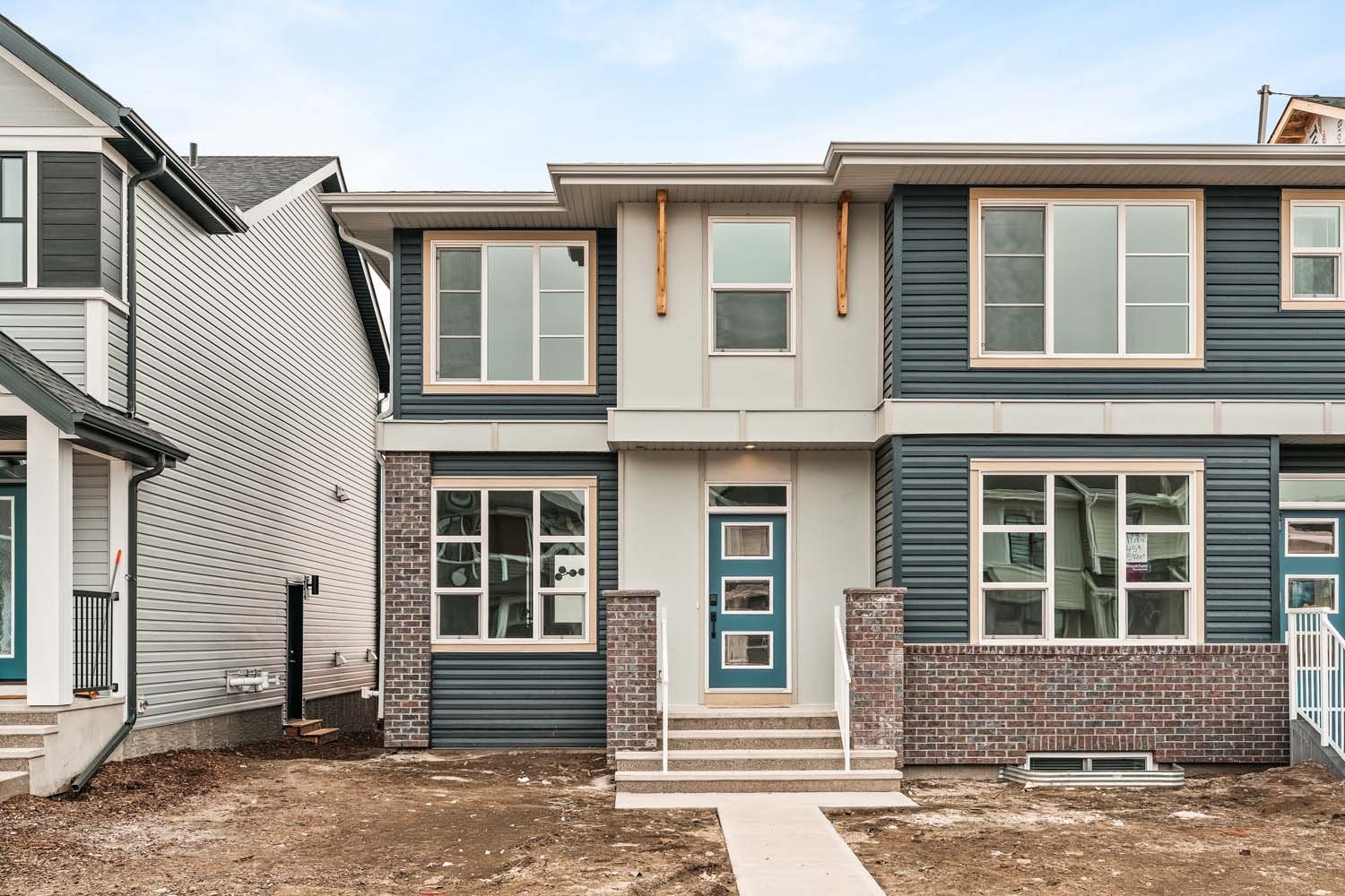 A photo of a quick possession home by Brookfield Residential, located at 19760 45 Street SE in Seton, Calgary, Alberta.