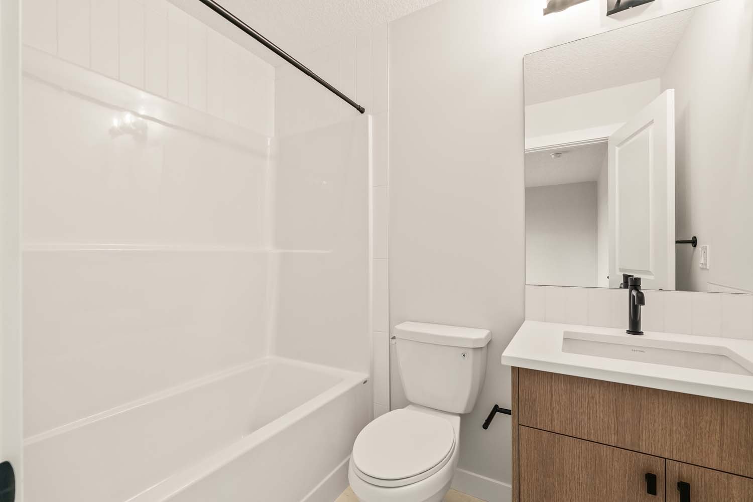 A photo of a quick possession home by Brookfield Residential, located at 19760 45 Street SE in Seton, Calgary, Alberta.